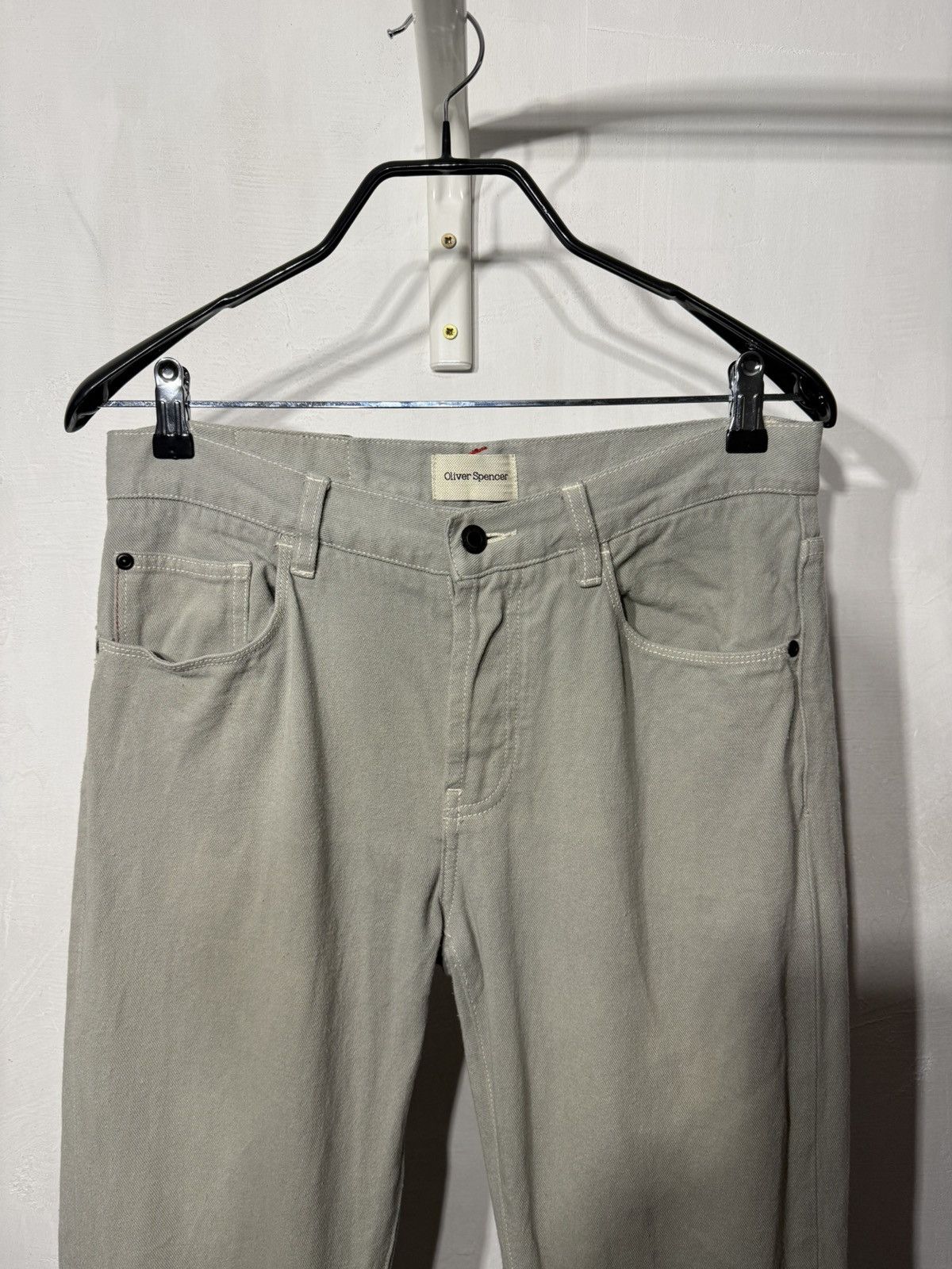 Oliver Spencer Oliver Spencer Organic Denim Jeans pants Blue - Mint color Size US 32 / EU 48 - 3 Thumbnail