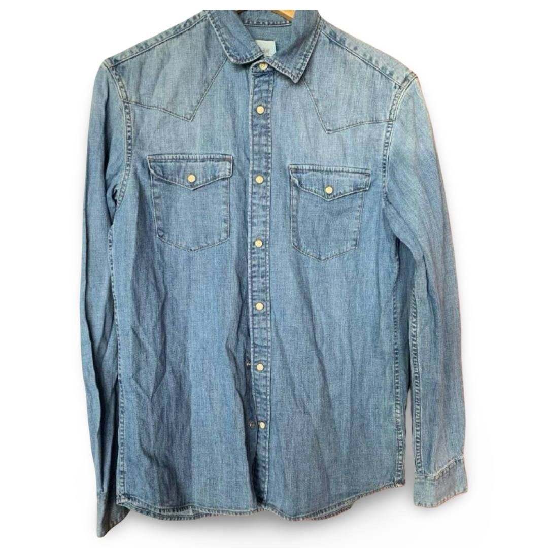 H&M H&M denim shirt #690 Size US S / EU 44-46 / 1 - 1 Thumbnail
