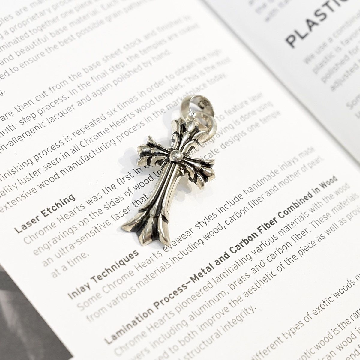 Chrome Hearts CHROME HEARTS ATTACHED BALE CROSS CHARM SILVER Size ONE SIZE - 8 Thumbnail