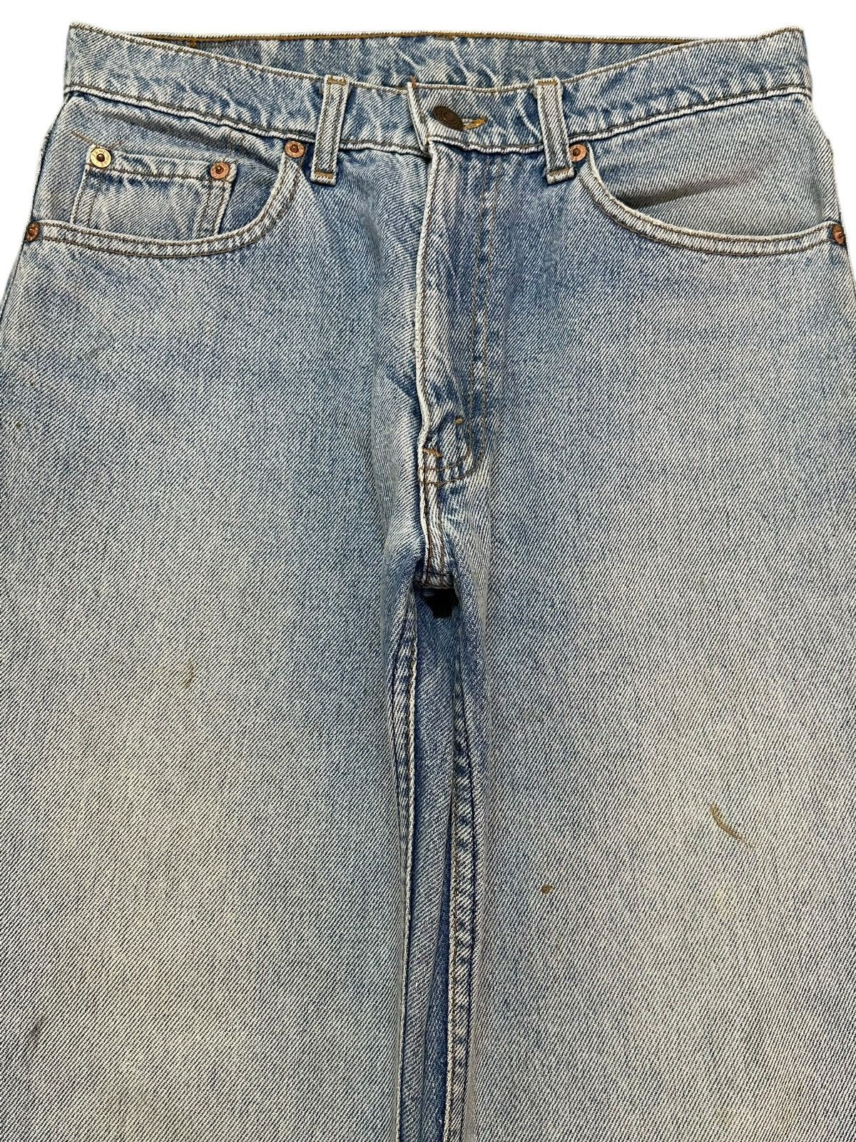 Levi's Vintage 90s Levis 515 Blue Faded Wash Distress Style Jeans Size US 29 - 3 Thumbnail