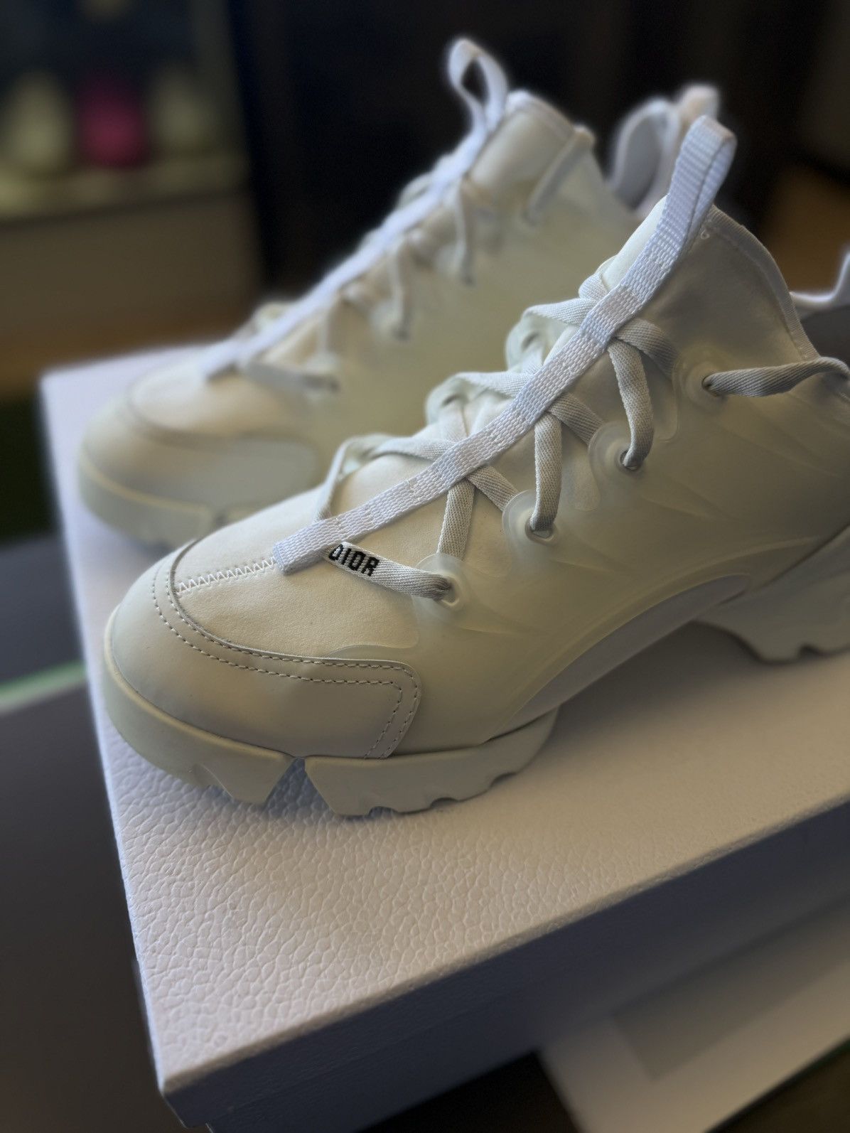 Dior Dior Women’s Low Top D-Connect White Size 40 W BOX Size US 10 / IT 40 - 6 Thumbnail