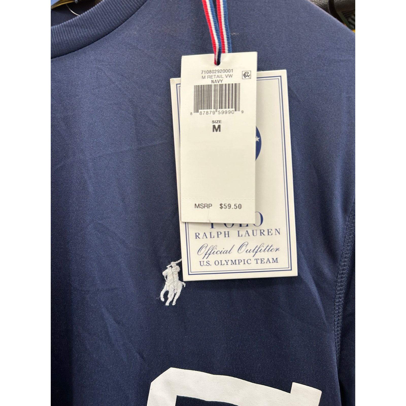 Polo Ralph Lauren Polo Ralph Lauren Team USA 2020 Summer Olympics Tee T Shirt Size US M / EU 48-50 / 2 - 3 Thumbnail
