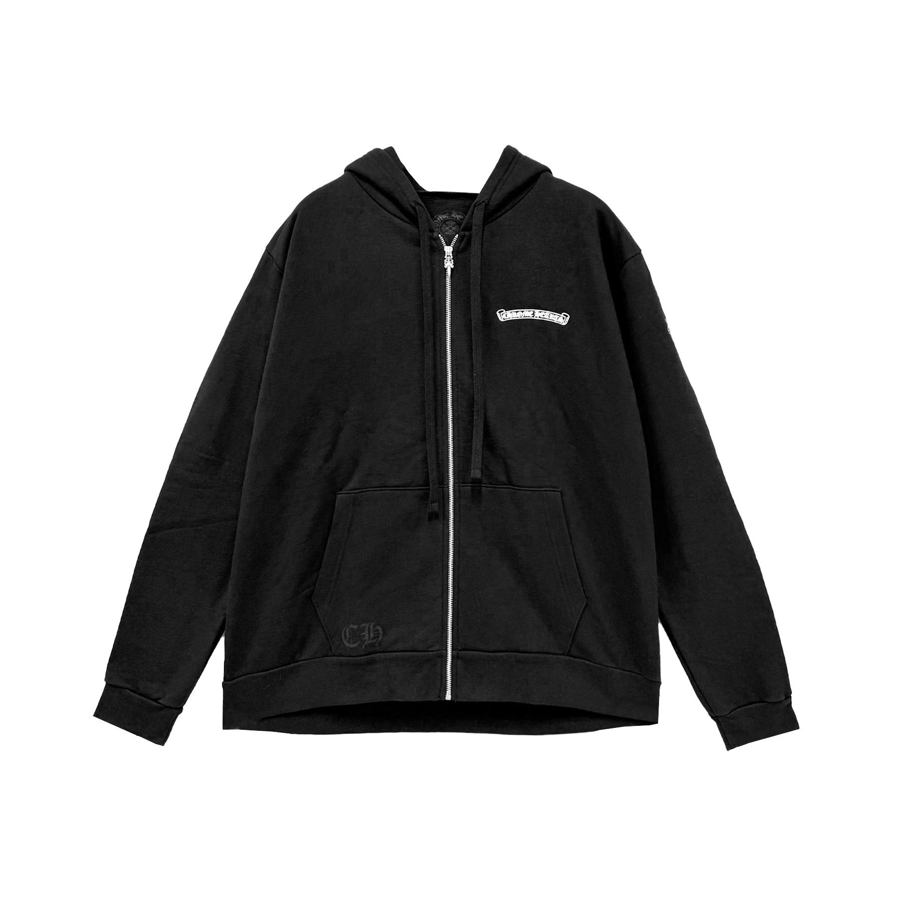 Chrome Hearts Chrome Hearts NYC Scroll Logo Zip Up Hoodie Size US XL / EU 56 / 4 - 2 Thumbnail