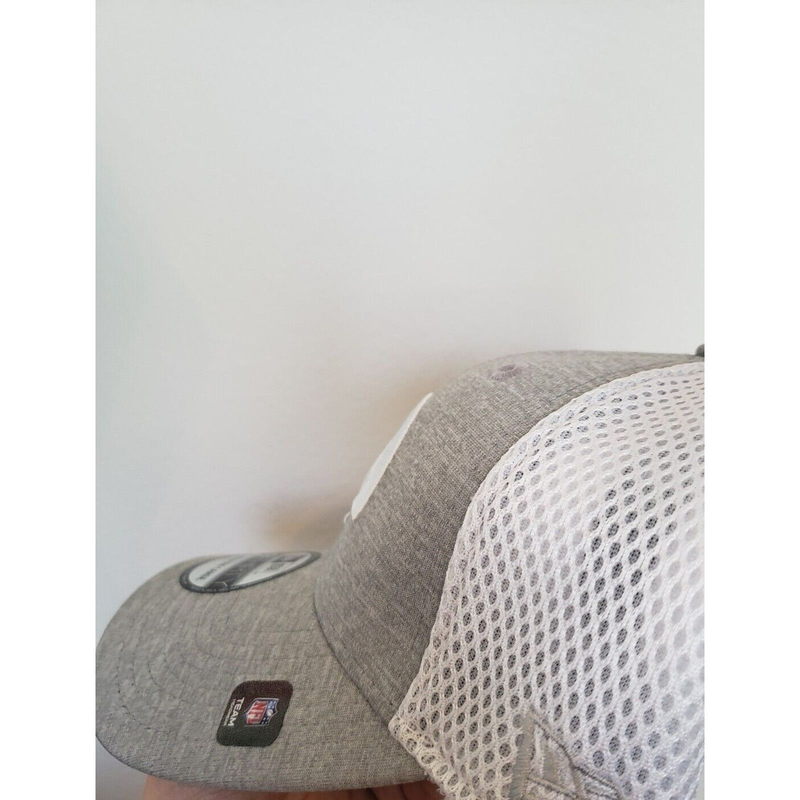 New Era Los Angeles Rams Hat Stretch Fit 3930 Gray White M/L New Era Size ONE SIZE - 4 Thumbnail