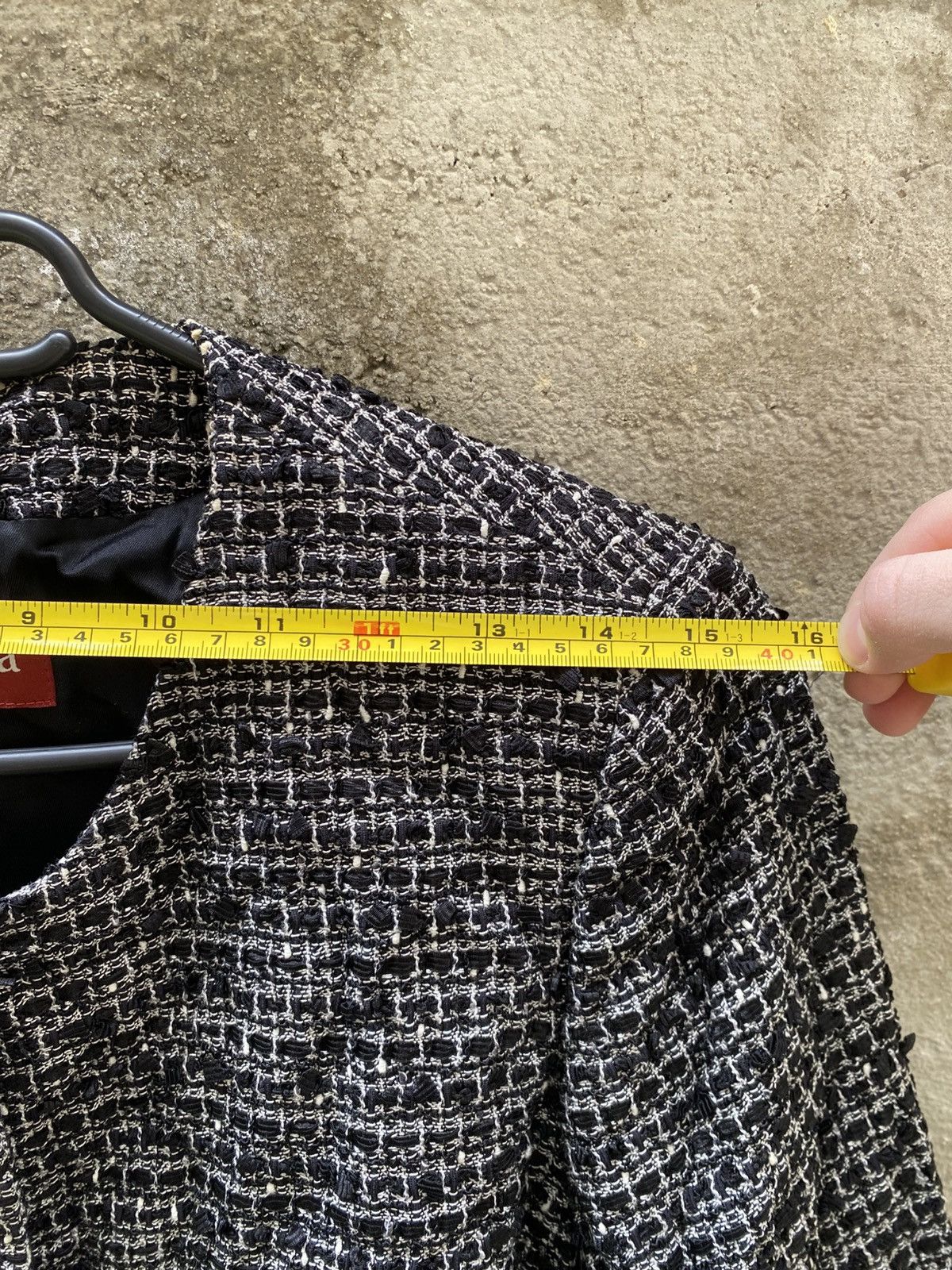 Max Mara Max Mara Studio braided gray Blazer Luxury style Size M / US 6-8 / IT 42-44 - 17 Thumbnail