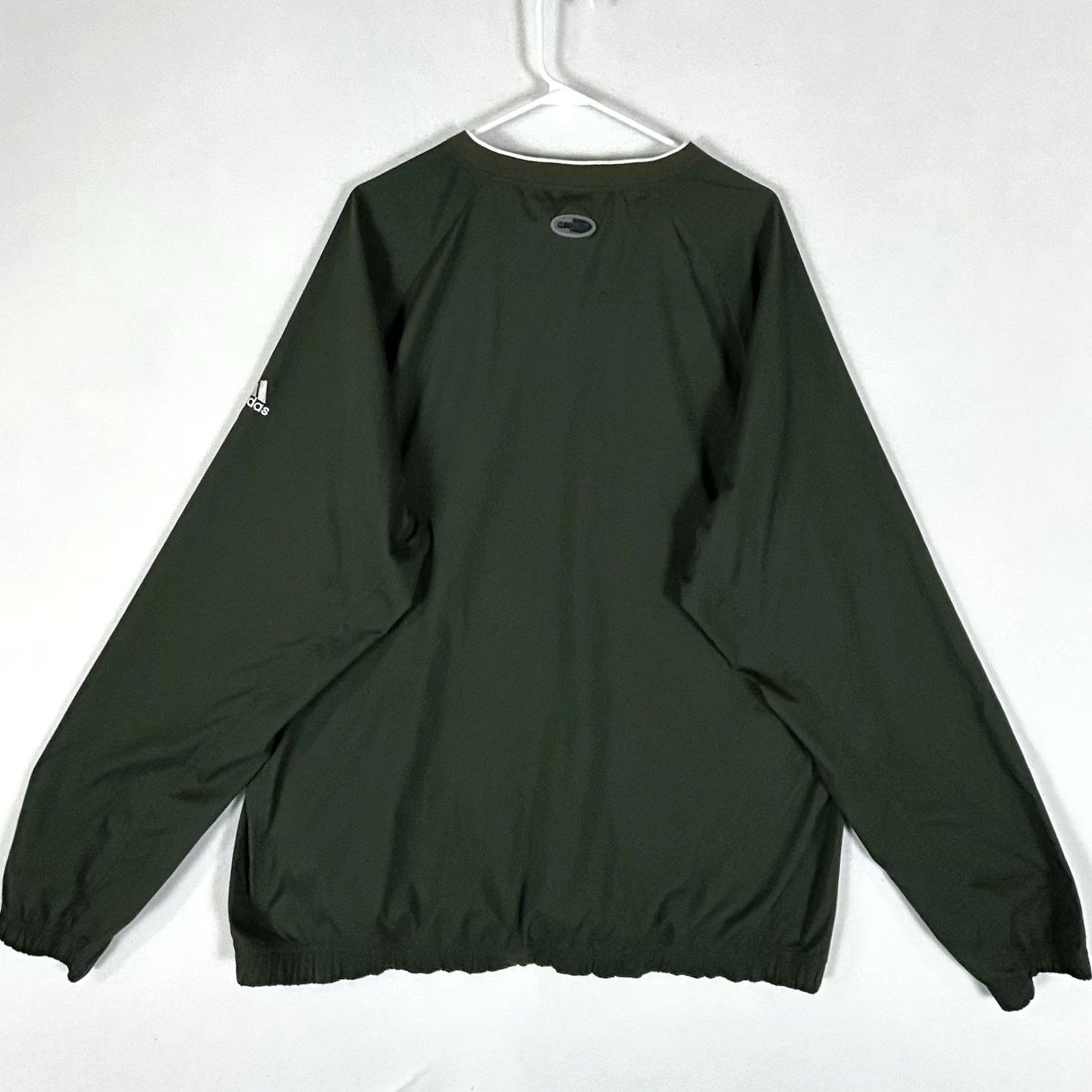 Adidas Adidas NFL Green Bay Packers ClimaProof Windbreaker Mens XL Dark Green Pullover Jacket Size US XL / EU 56 / 4 - 7 Thumbnail