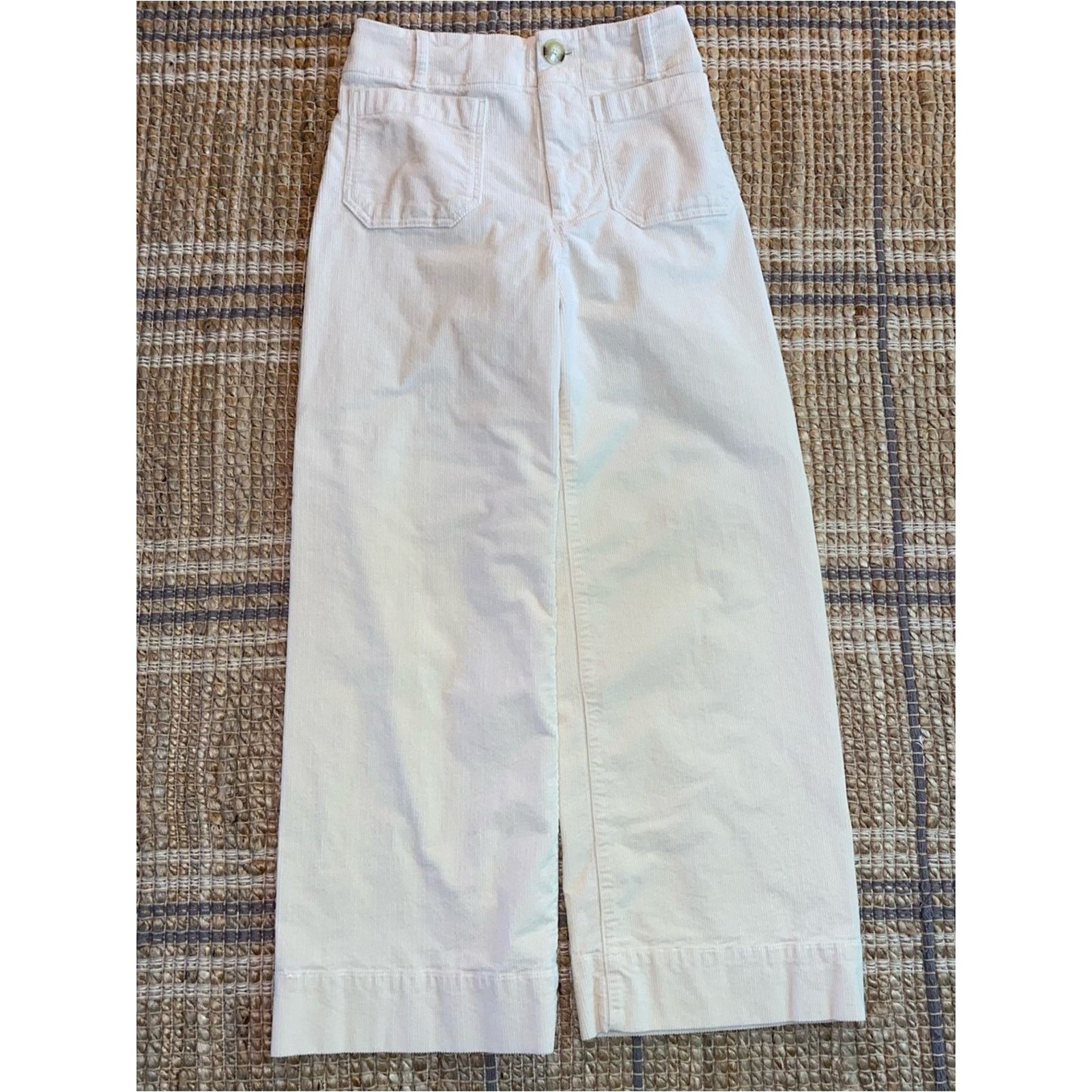 Anthropologie Anthropologie $138 Maeve Colette Wide-Leg Cord Pants 25” Size 25" / US 0 / IT 36 - 2 Thumbnail
