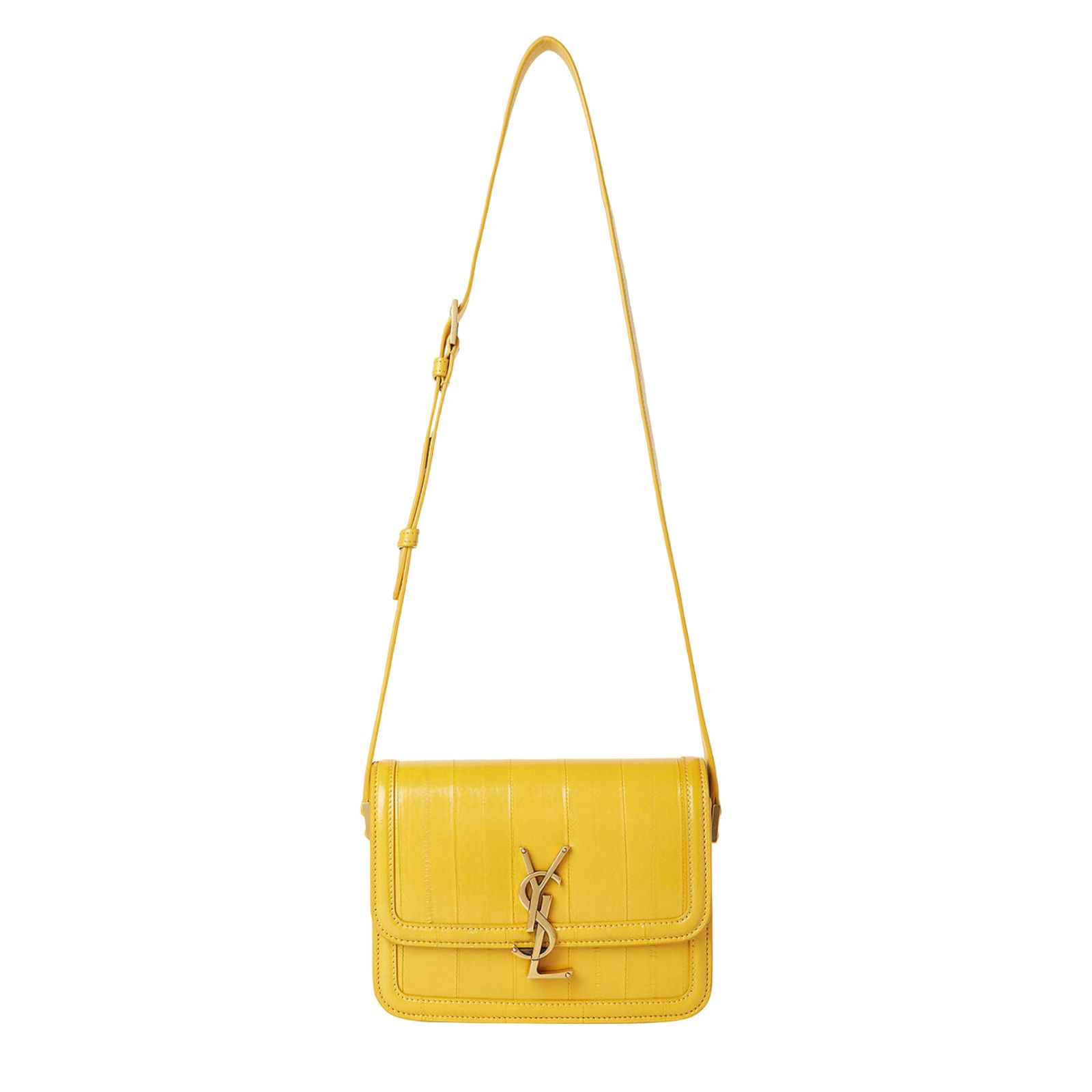 Yves Saint Laurent Saint Laurent Yellow Leather Satchel Shoulder Bag Size ONE SIZE - 1 Thumbnail