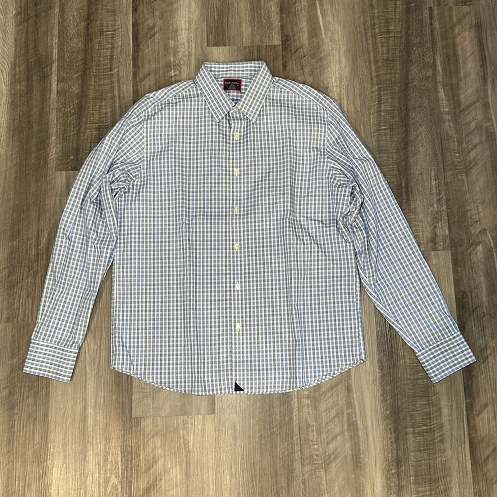UNTUCKit UNTUCKit Durif Wrinkle Free Checkered Long Sleeve - Large Size US L / EU 52-54 / 3 - 2 Thumbnail