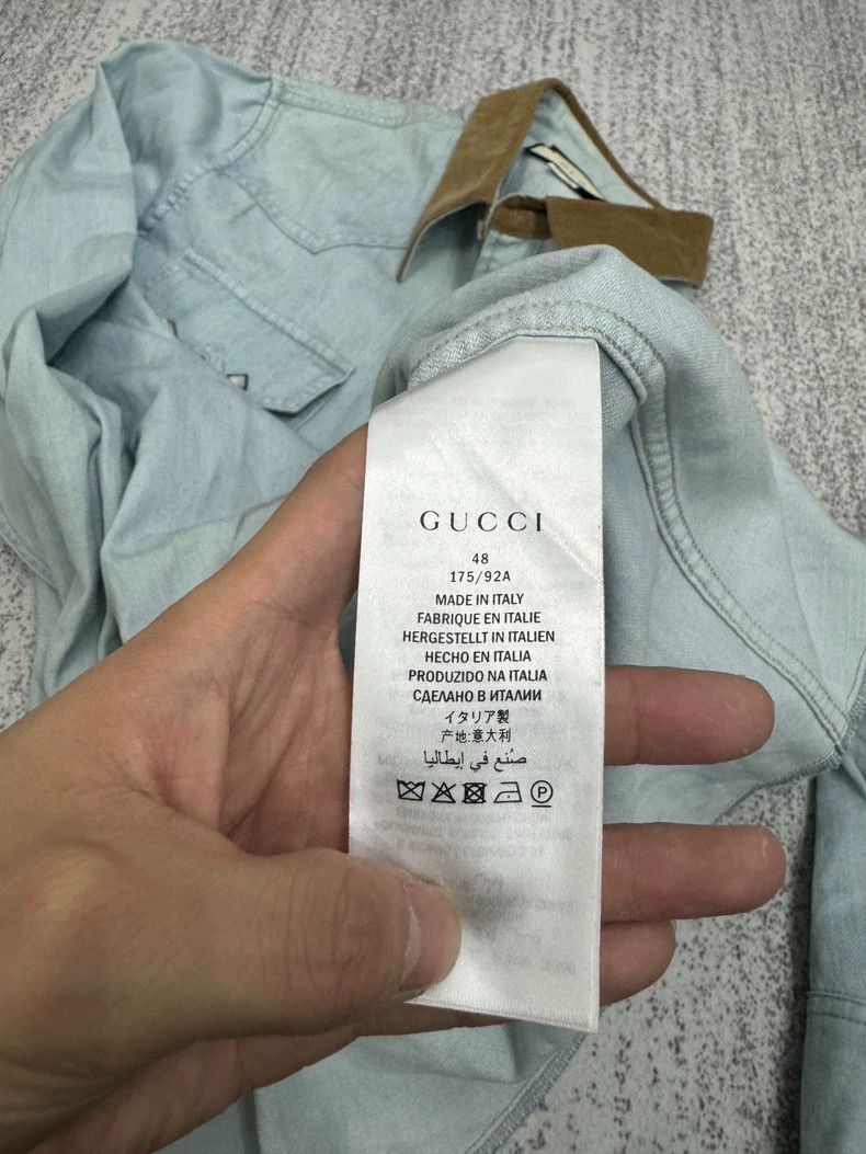 Gucci Gucci Cat embroidered shirt jacket 2502-Nextarrow Size US M / EU 48-50 / 2 - 4 Thumbnail