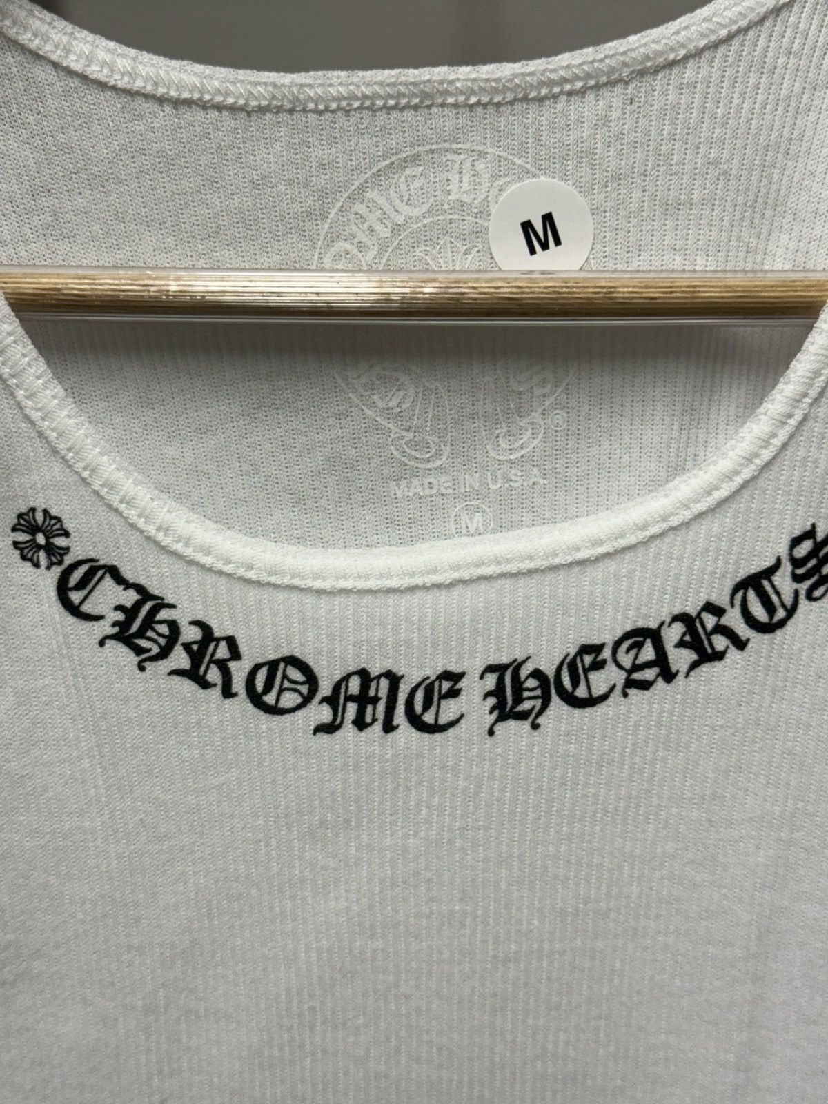 Chrome Hearts Chrome Hearts Limited ribbed tank Size US M / EU 48-50 / 2 - 4 Thumbnail