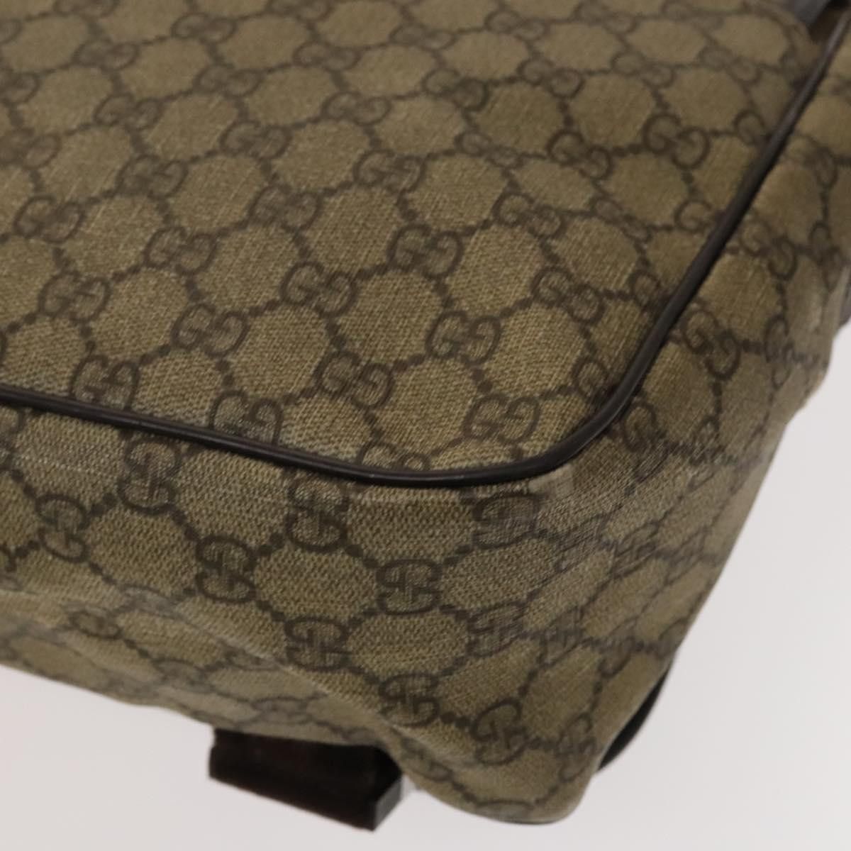 Gucci GUCCI GG Supreme Shoulder Bag Pvc Beige Silver Size ONE SIZE - 13 Thumbnail
