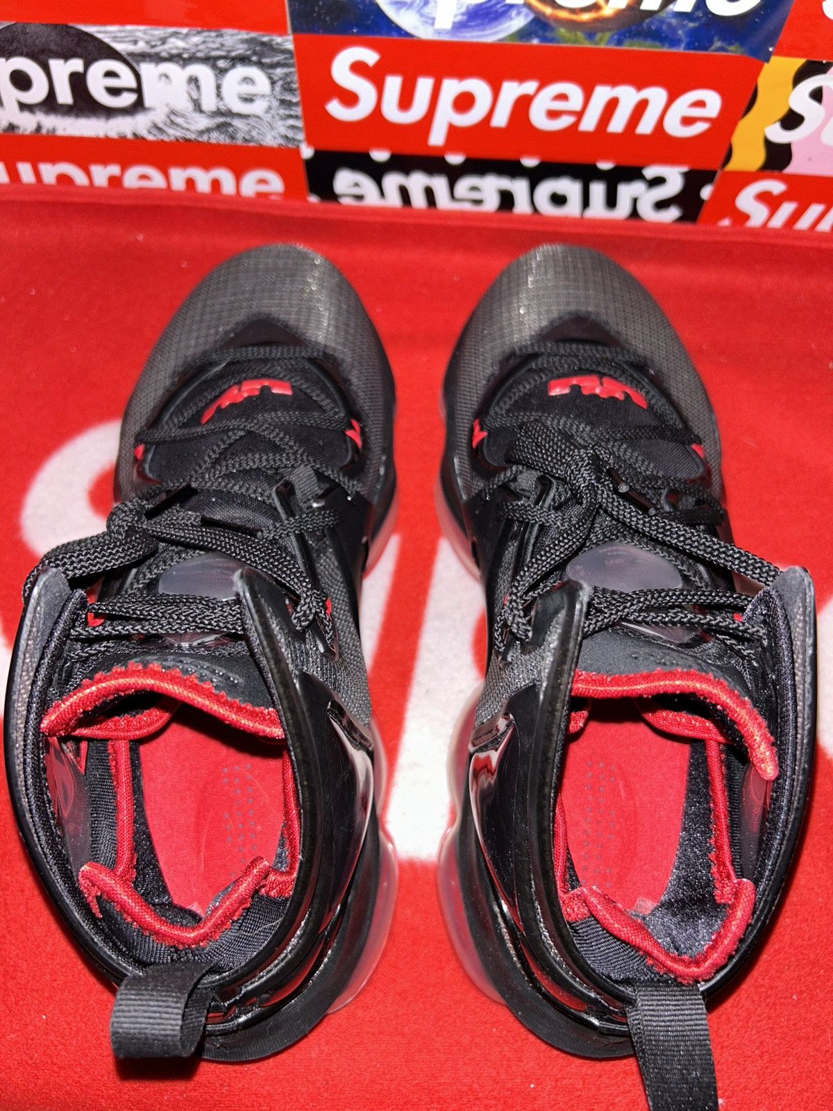 Nike Nike Lebron 19 BRED CZ0203-001 size 12 with box Size US 12 / EU 45 - 4 Thumbnail
