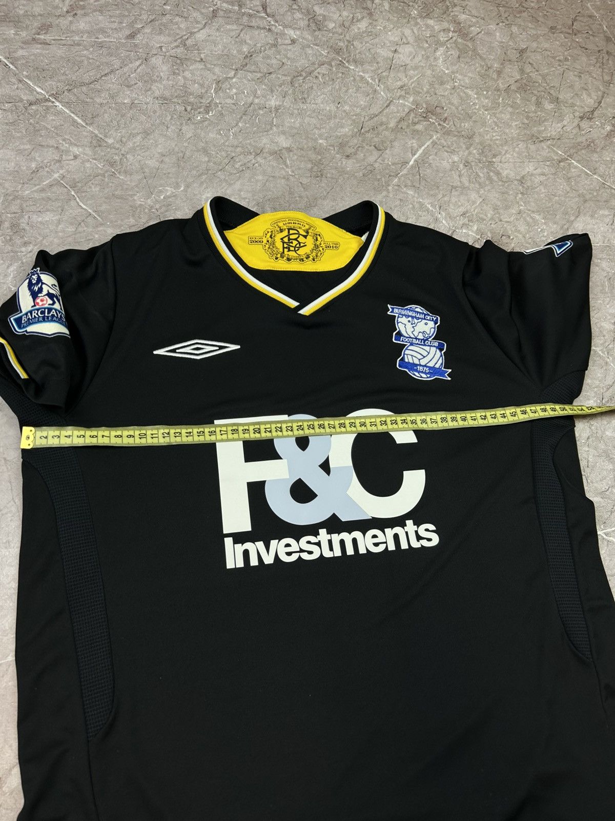 Umbro Vintage Umbro Birmingham 2008 City soccer Jersey Size US S / EU 44-46 / 1 - 17 Thumbnail