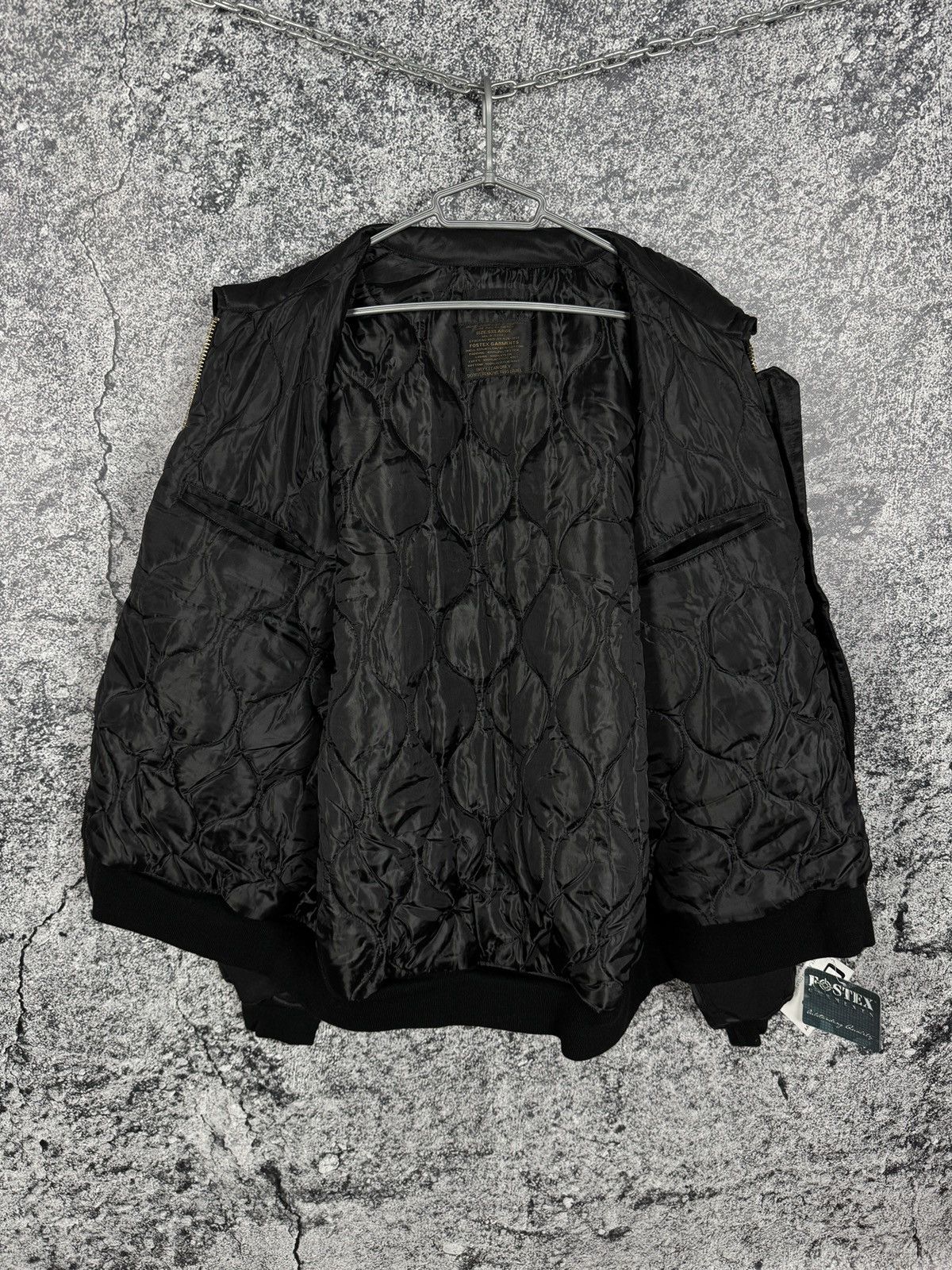 Fostex Garments Men’s Fostex Garment Bomber Jacket Flyer's MA-1 Size 5XL Size US XXL / EU 58 / 5 - 9 Thumbnail