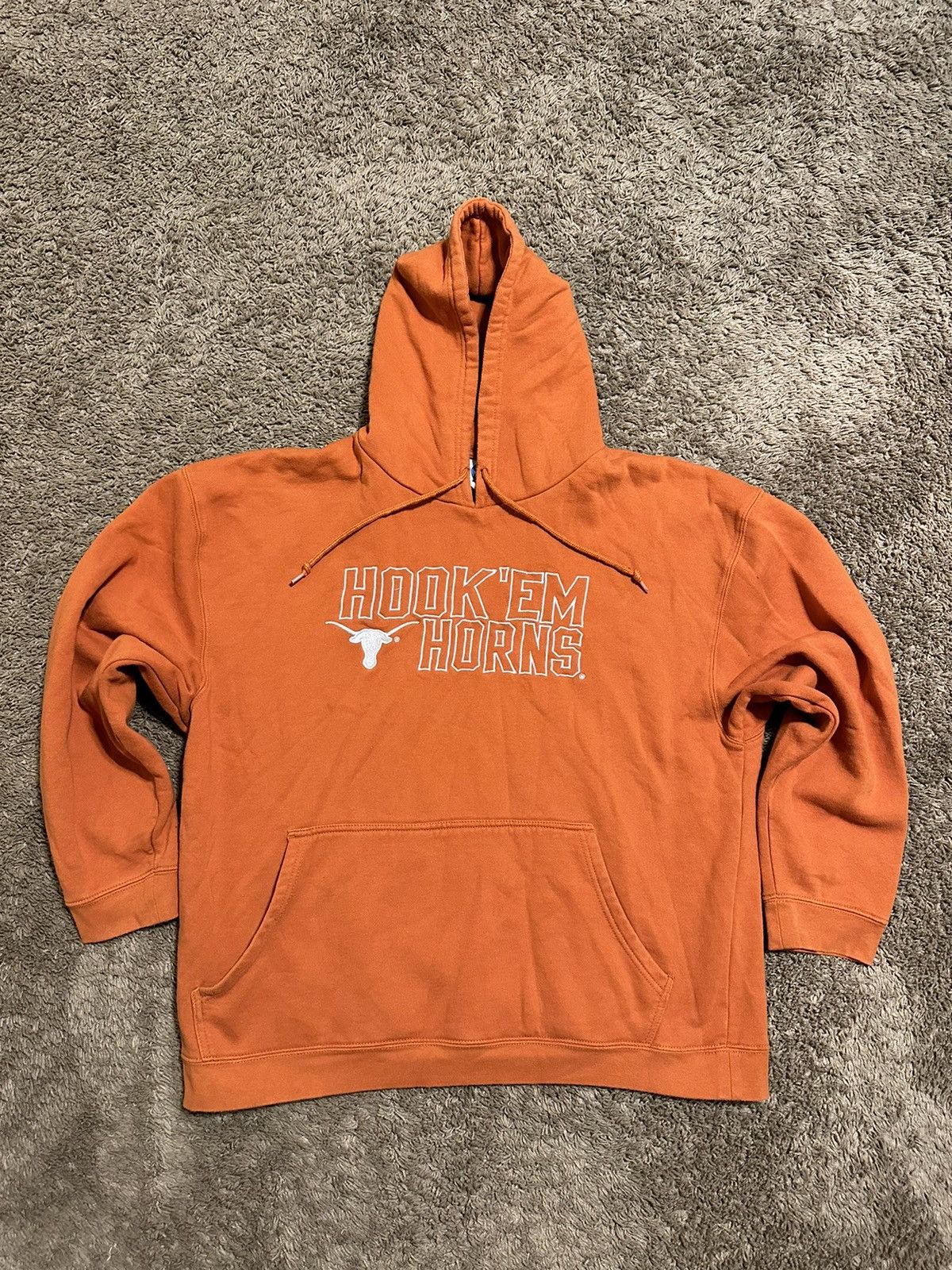 NCAA × Vintage Vintage NCAA Texas Longhorns hoodie 90s size 2XL Size US XXL / EU 58 / 5 - 1 Thumbnail