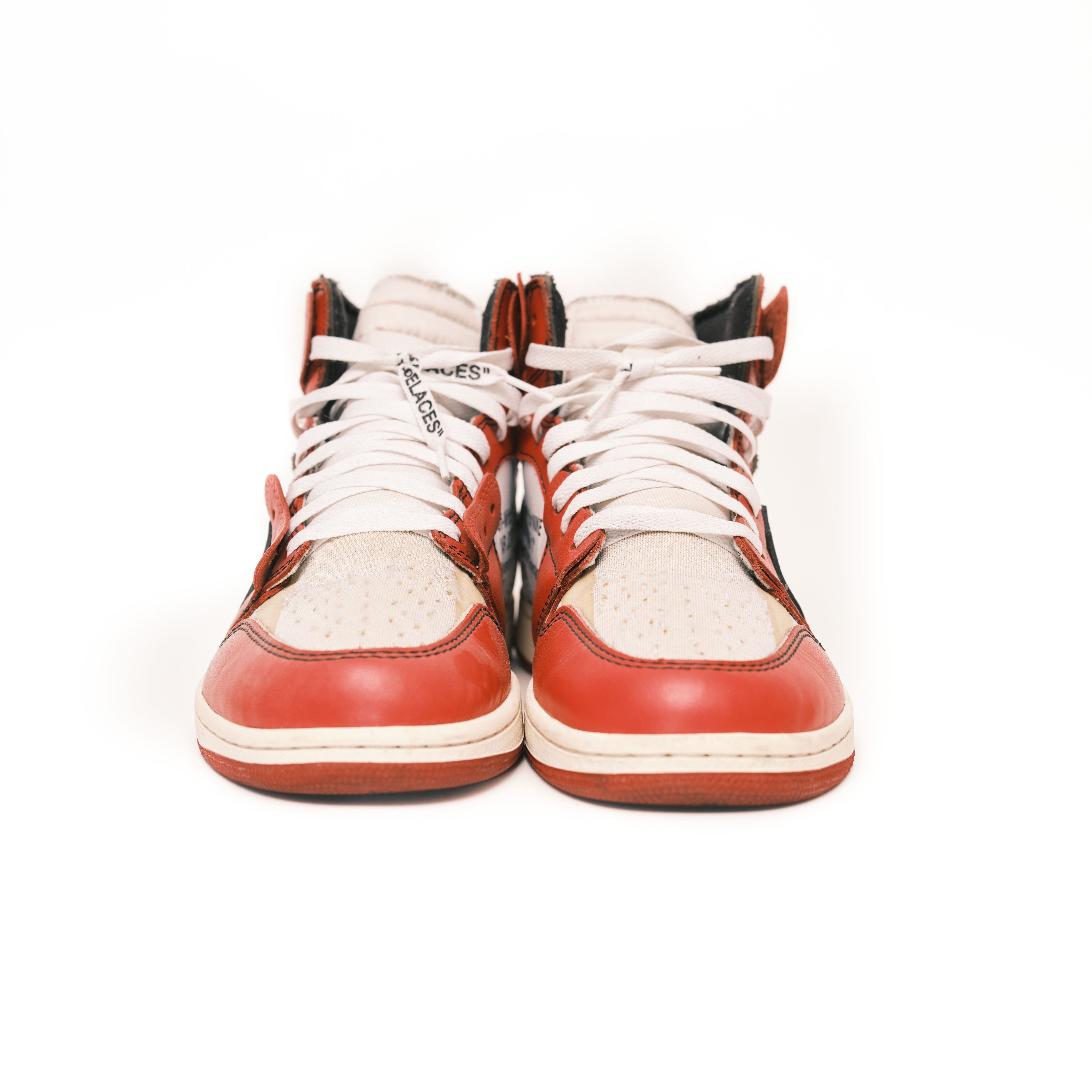 Jordan Brand Nike Air Jordan Chicago 1 Off White Virgil Size 11 Size US 11 / EU 44 - 4 Thumbnail