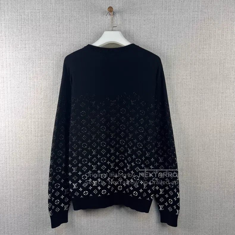 Louis Vuitton Louis Vuitton Gradient print knit pullover sweater Size US XXL / EU 58 / 5 - 3 Thumbnail