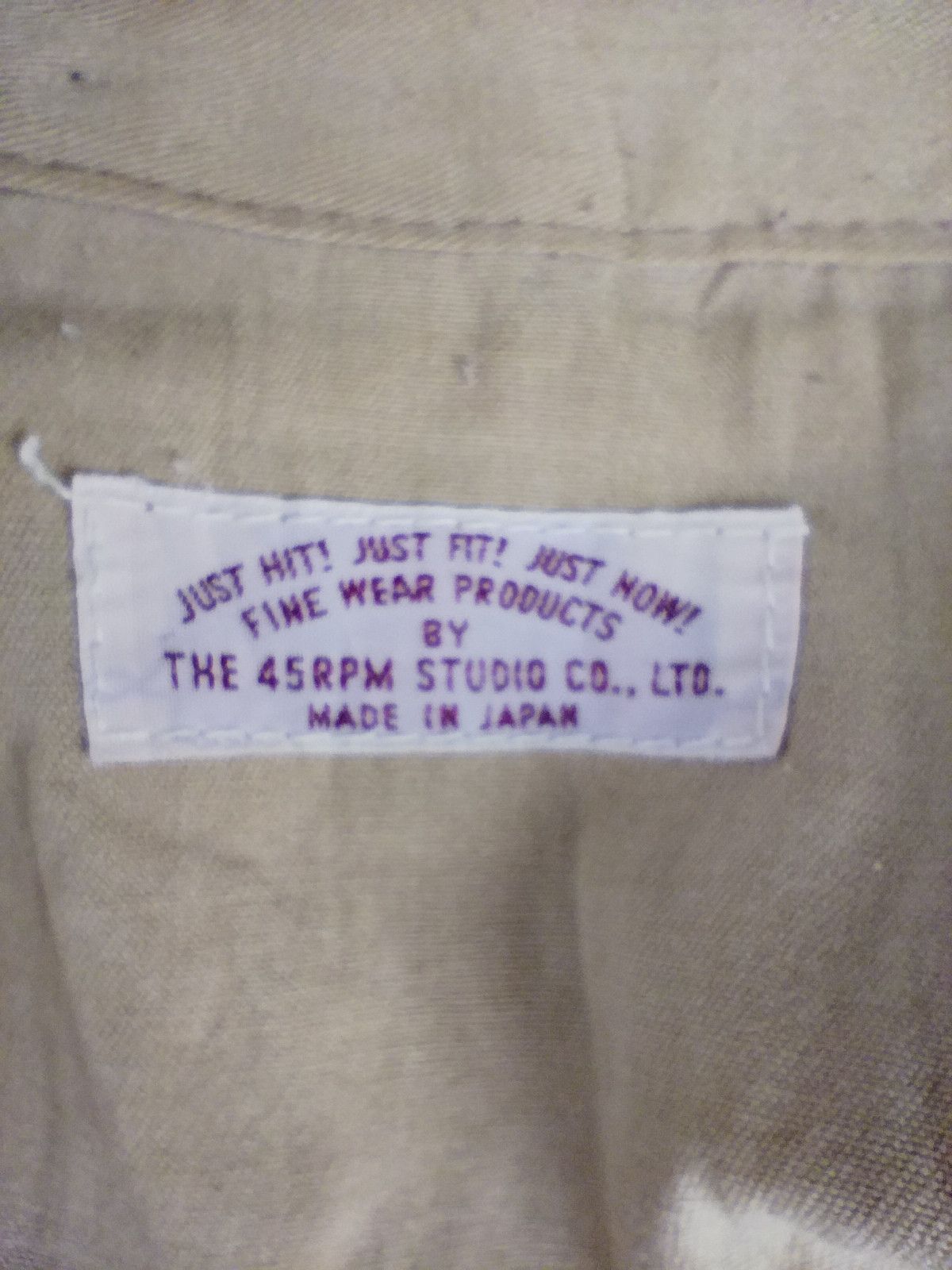 45rpm 🔥 45 rpm jacket zipper boxy design Size US M / EU 48-50 / 2 - 5 Thumbnail