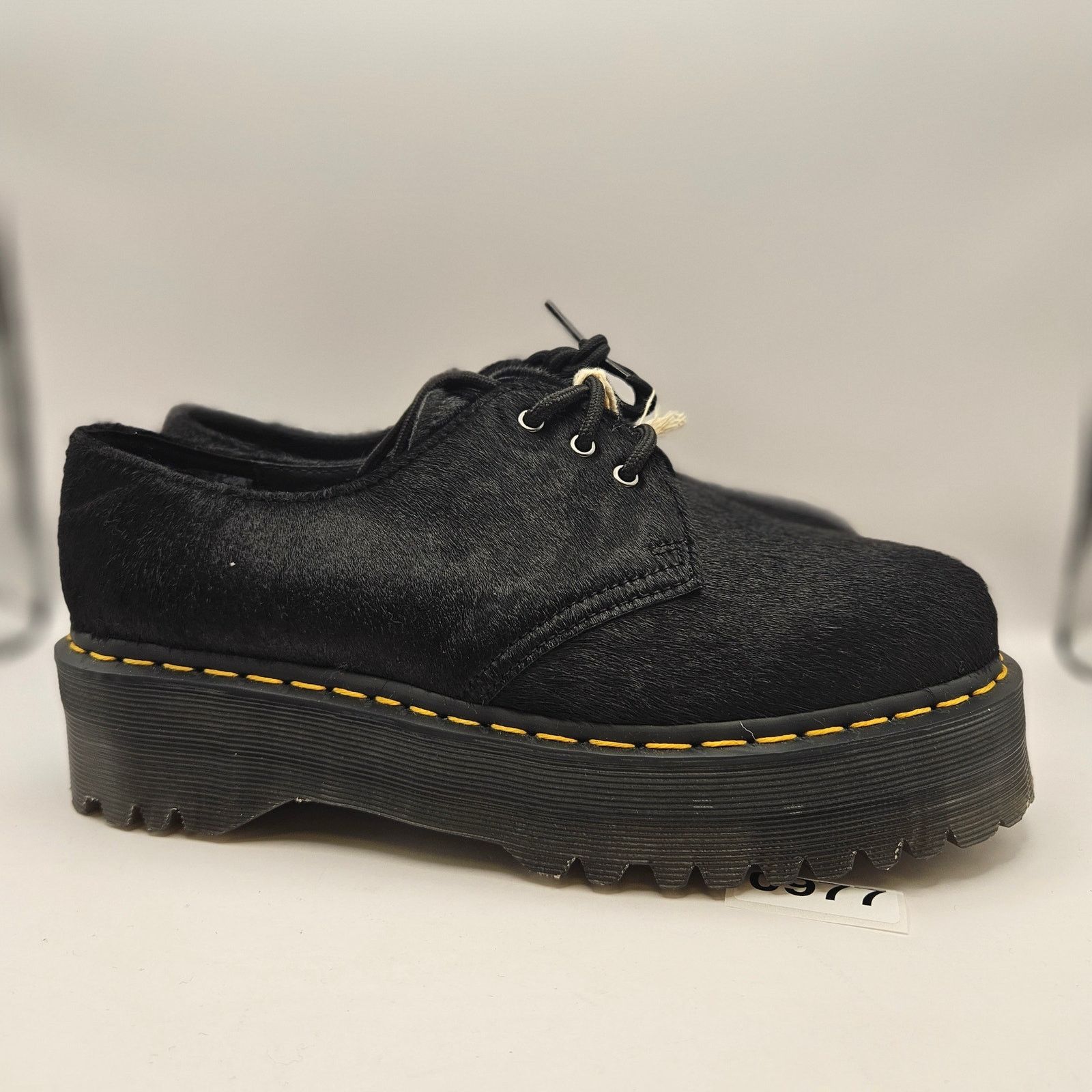 Dr. Martens DR MARTENS MEN'S 9 WOMEN'S 10 OXFORD 1641 QUAD BLACK Size US 9 / IT 39 - 4 Thumbnail