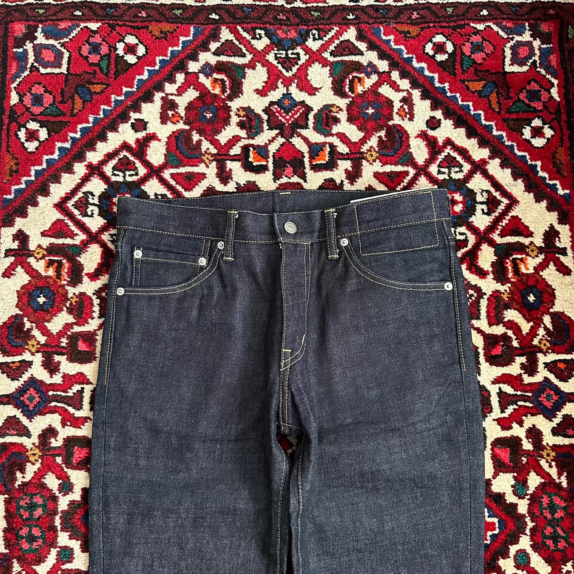 Visvim visvim 04R black raw denim jeans w32l30 Size US 32 / EU 48 - 3 Thumbnail