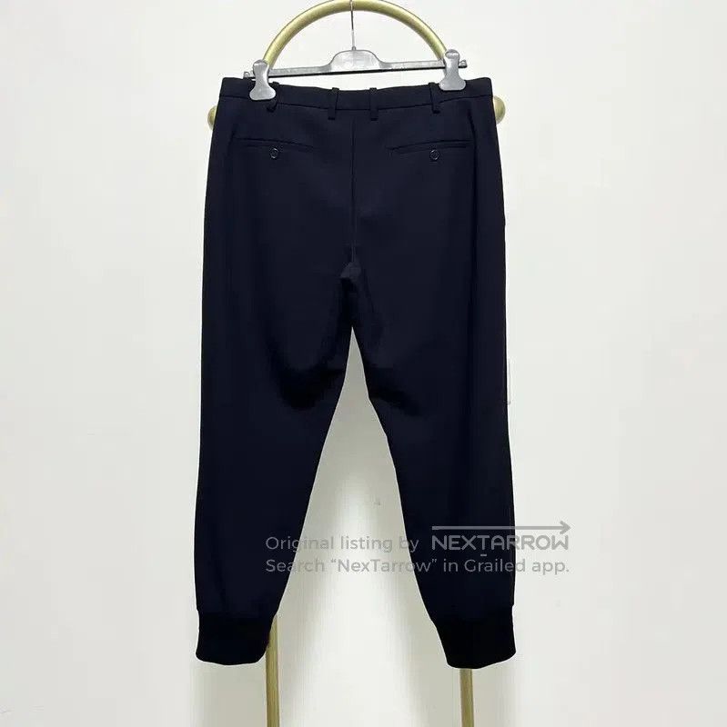 Neil Barrett Neil Barrett Navy Wool Blend Casual Pants . Size US 32 / EU 48 - 4 Thumbnail