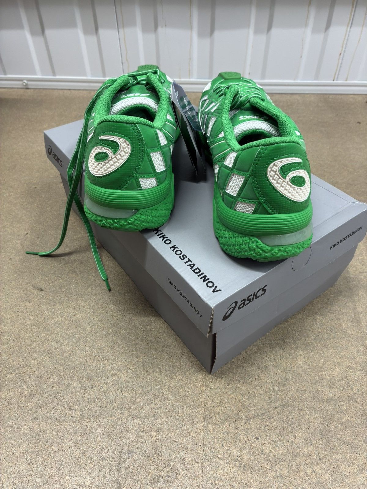 Asics × Kiko Kostadinov ASICS KIKO KOSTADINOV GEL KIRIL CILANTRO WHITE GREEN 10.5 10 Size US 10.5 / EU 43-44 - 8 Thumbnail