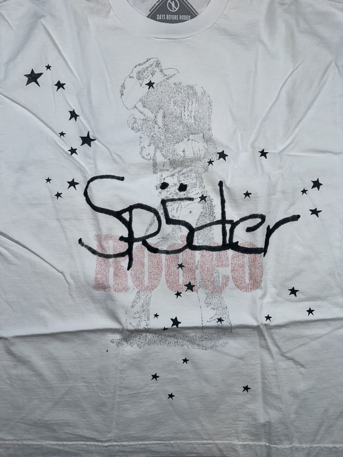 Sp5der × Travis Scott Sp5der x Cactus Jack Rodeo II T-shirt Size US XL / EU 56 / 4 - 2 Thumbnail