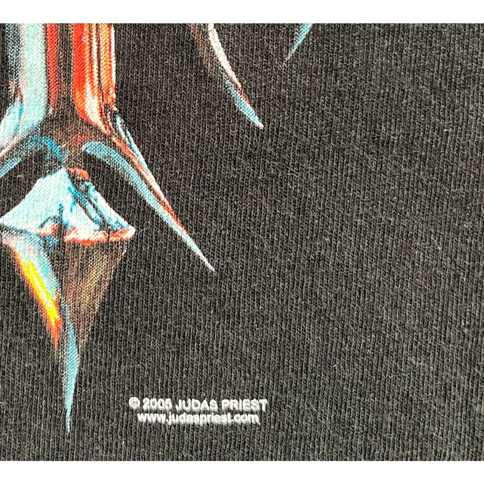 Gildan VINTAGE Judas Priest World Tour T-Shirt Rock Band Double-Sided Sz XL Size US XL / EU 56 / 4 - 6 Thumbnail