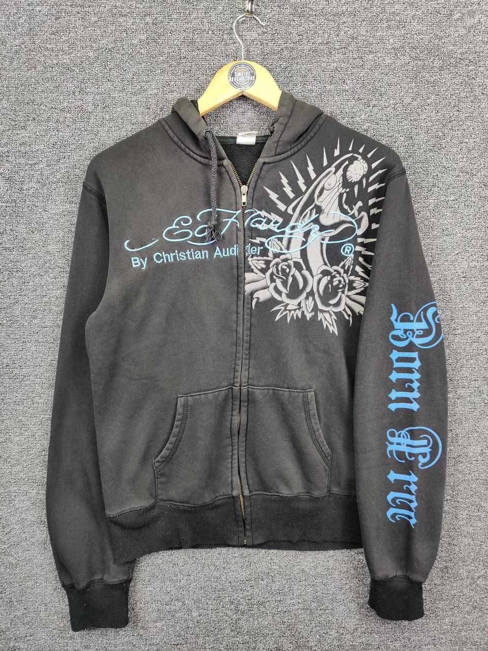 Ed Hardy Vintage Ed Hardy Christian Audigier Zipper Hoodie Size US M / EU 48-50 / 2 - 5 Thumbnail