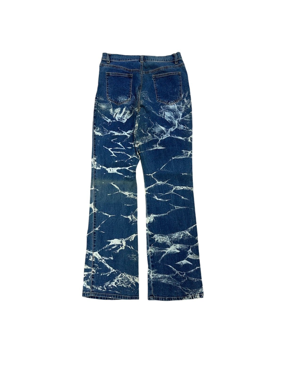 Hysteric Glamour × Japanese Brand Japanese Brand Bleach Flared Jeans Hysteric Glamour Size US 28 / EU 44 - 2 Thumbnail