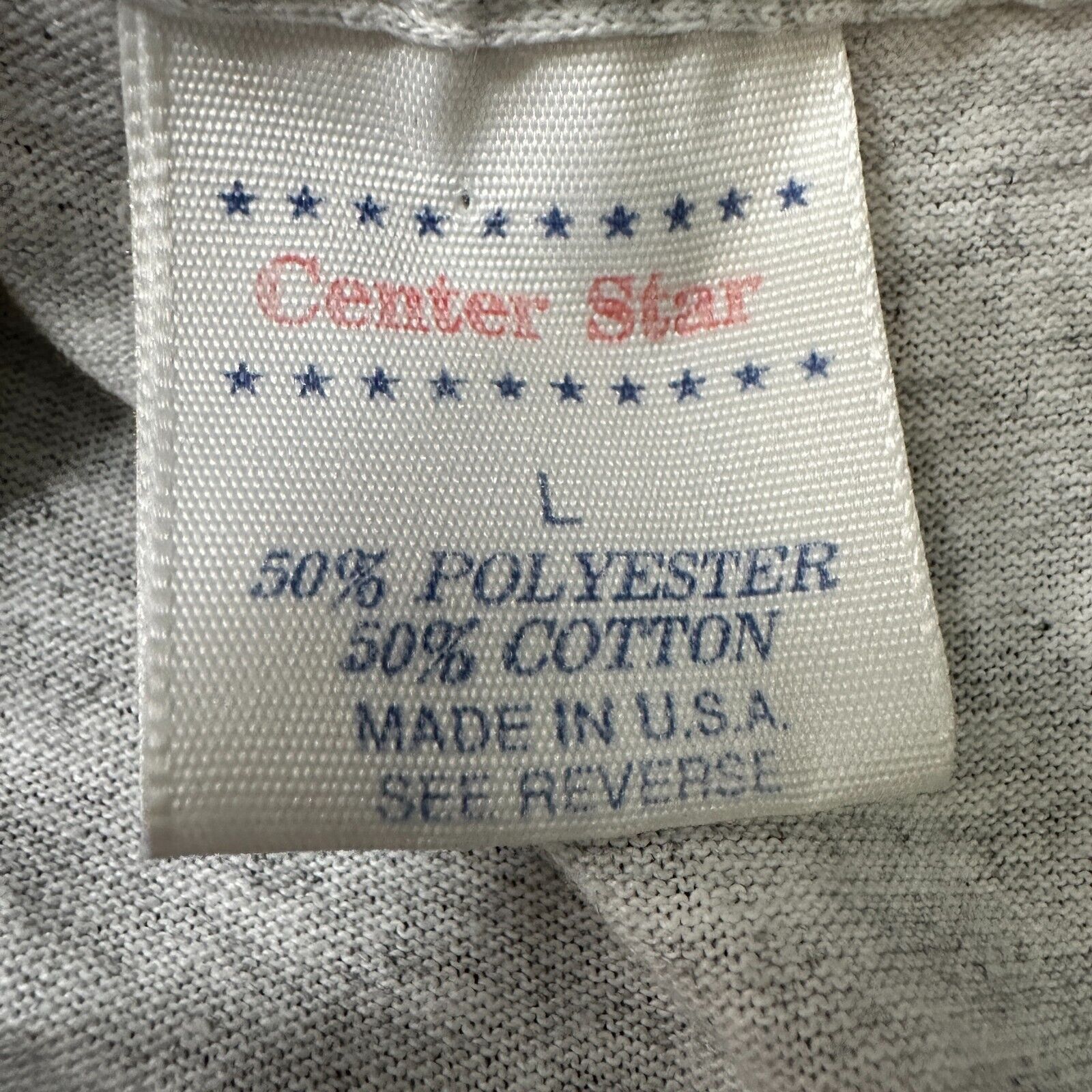 The Unbranded Brand Vintage Hallmark Born In The USA T-Shirt Men’s Large Gray Size US L / EU 52-54 / 3 - 5 Thumbnail