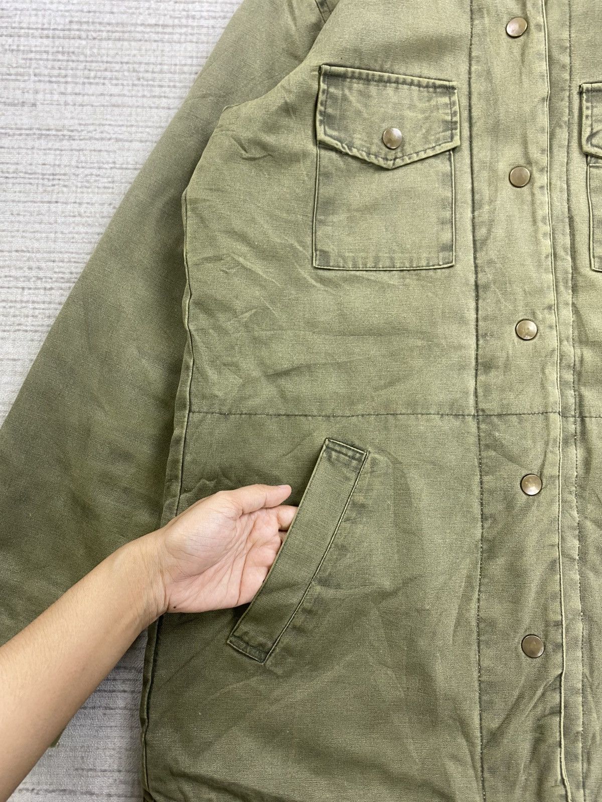 Vintage Vintage Ug Global Military Parka Jacket Size US M / EU 48-50 / 2 - 8 Thumbnail