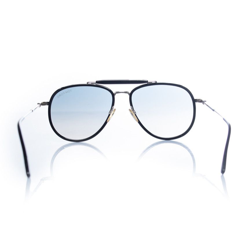 Tom Ford Tom Ford, black metal Tripp aviator sunglasses Size ONE SIZE - 3 Thumbnail