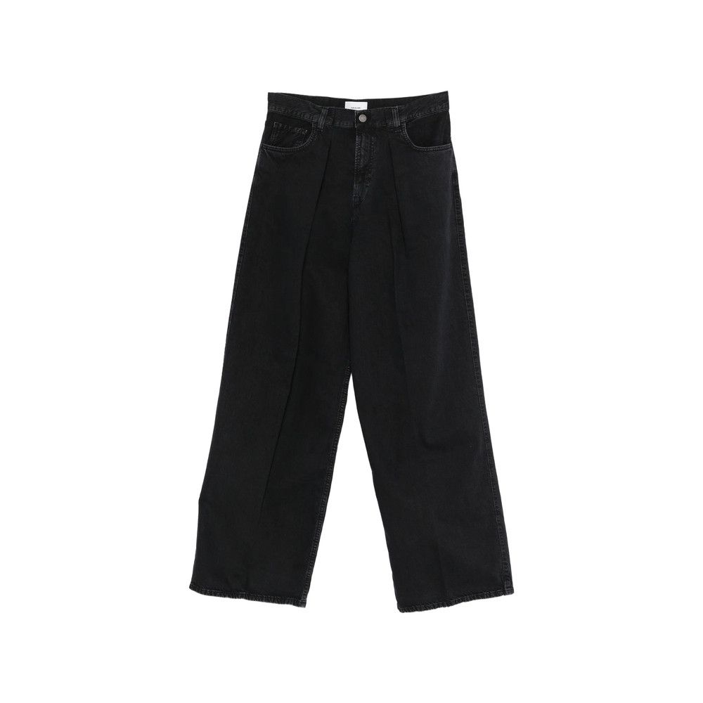 Haikure Haikure BLACK Denim - Wide-Leg Jeans Size 23" - 1 Thumbnail