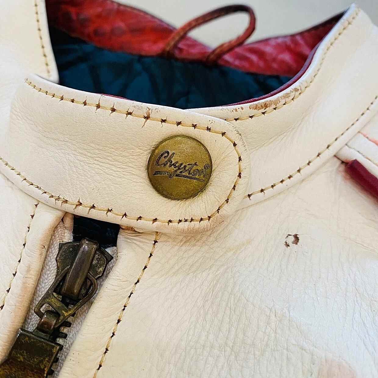 Other CHYSTON Protective Biker Leather Jacket Size S / US 4 / IT 40 - 9 Thumbnail