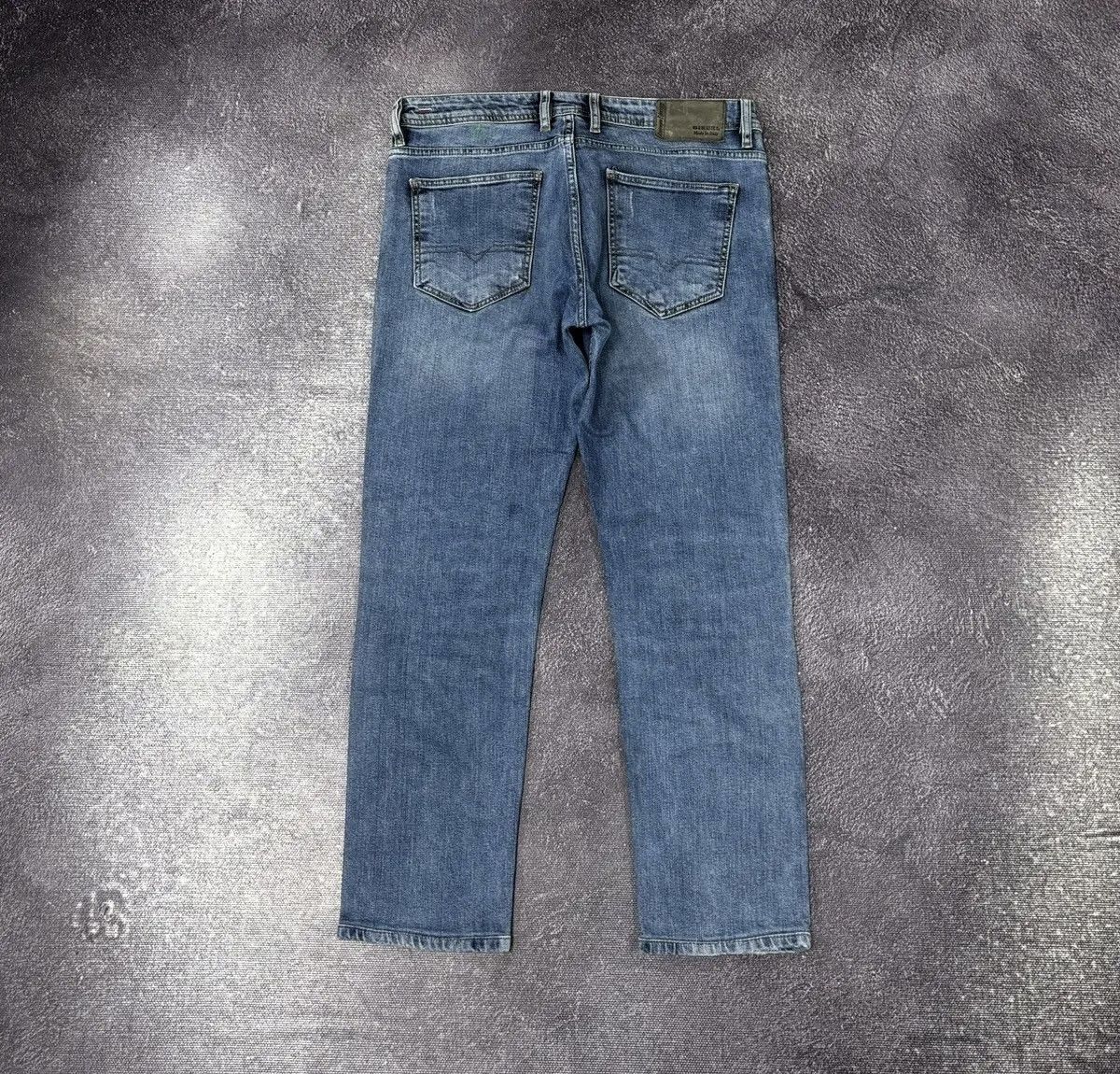 Diesel × Vintage Vintage Diesel Ripped Denim Avant Garde Japanese Jeans Size US 33 - 1 Thumbnail