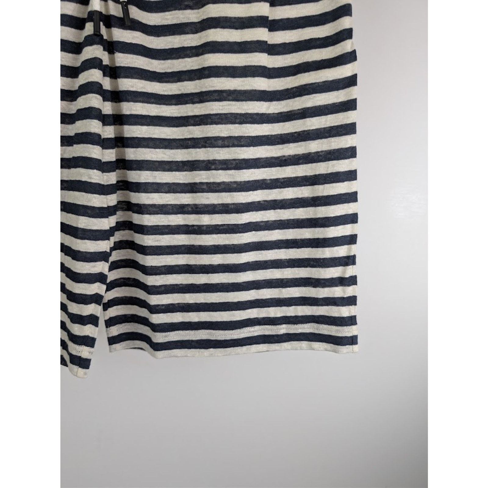 Gucci o1rshd1 Striped Linen Jersey Basket Pant in Navy/Milk Size US 36 / EU 52 - 7 Thumbnail