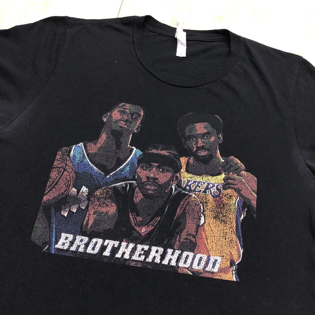 NBA Vintage NBA Brotherhood T Shirt Size US M / EU 48-50 / 2 - 1 Thumbnail