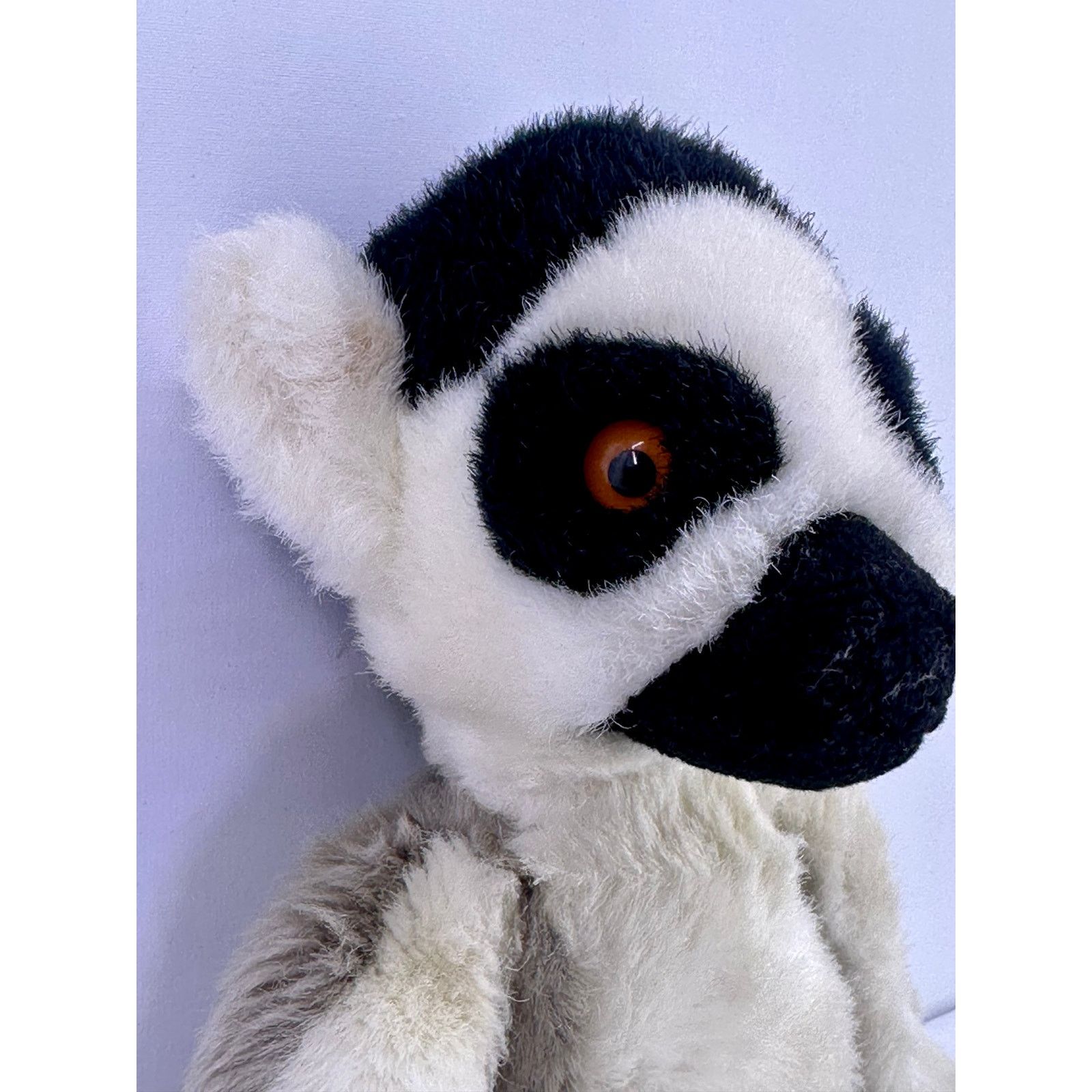 & Other Stories Ring Tailed Lemur Stuffed Animal Plush Tangerine Press Size ONE SIZE - 4 Thumbnail