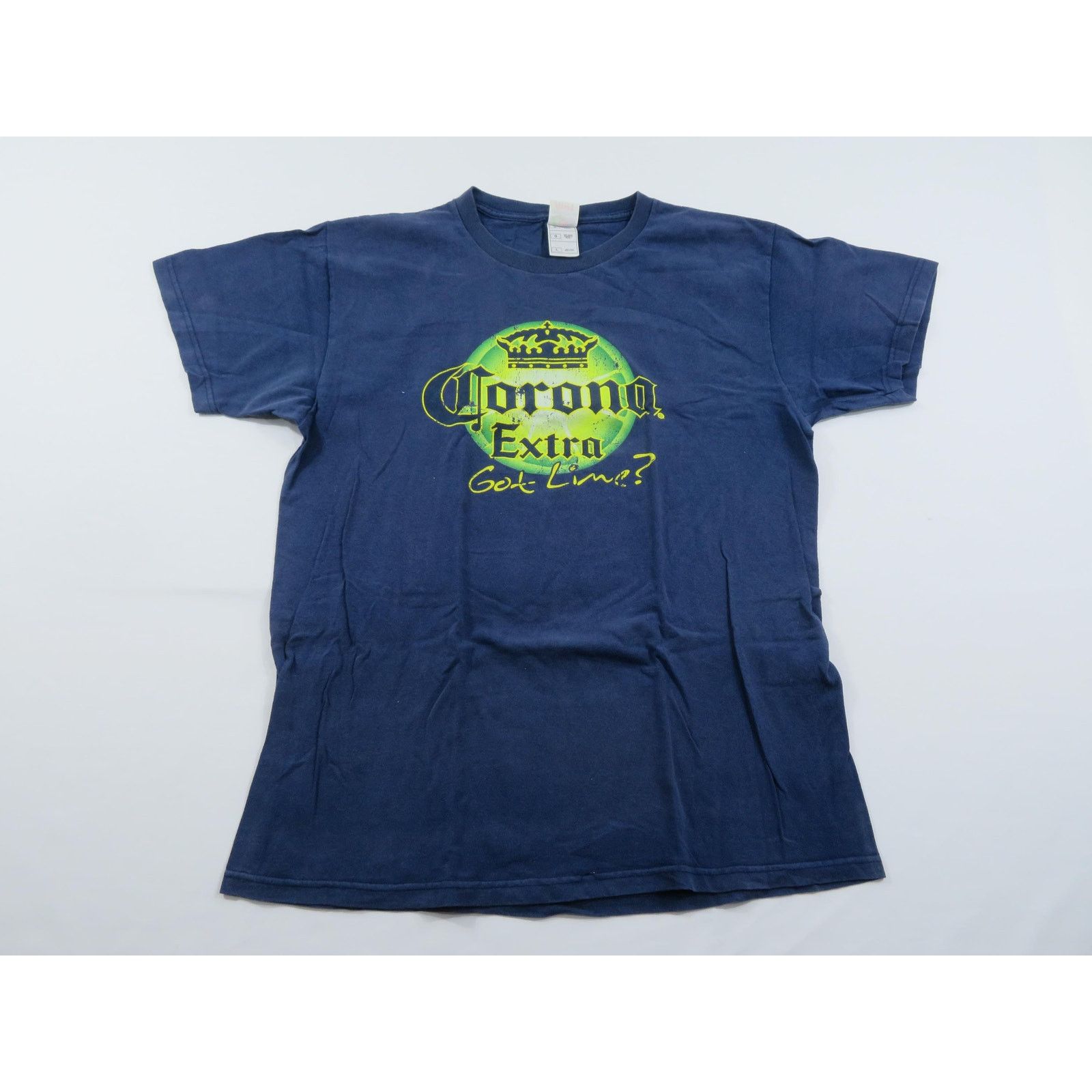 Fruit Of The Loom Corona Extra Got Lime? Blue T-shirt Sz L 1990s Size US L / EU 52-54 / 3 - 1 Thumbnail