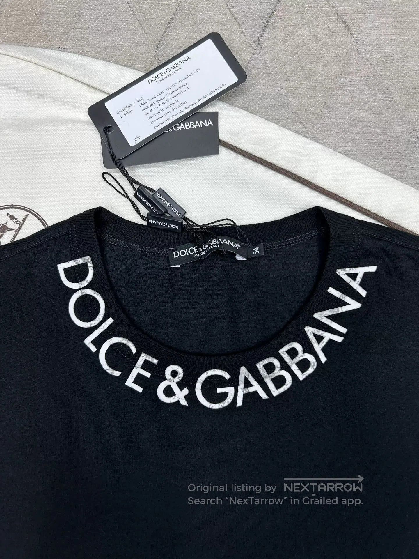 Dolce & Gabbana Dolce & Gabbana 2024 SS Logo Neck T-shirt. Size US L / EU 52-54 / 3 - 2 Thumbnail