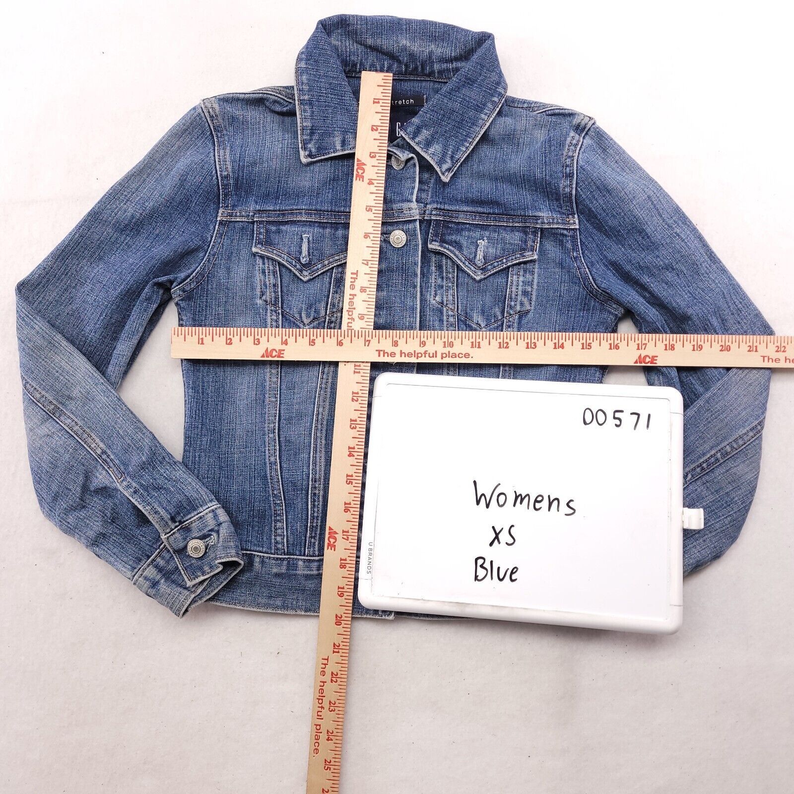 Gap Gap Casual Denim Long Sleeve Jacket Womens Size XS Blue Size XS / US 0-2 / IT 36-38 - 7 Thumbnail