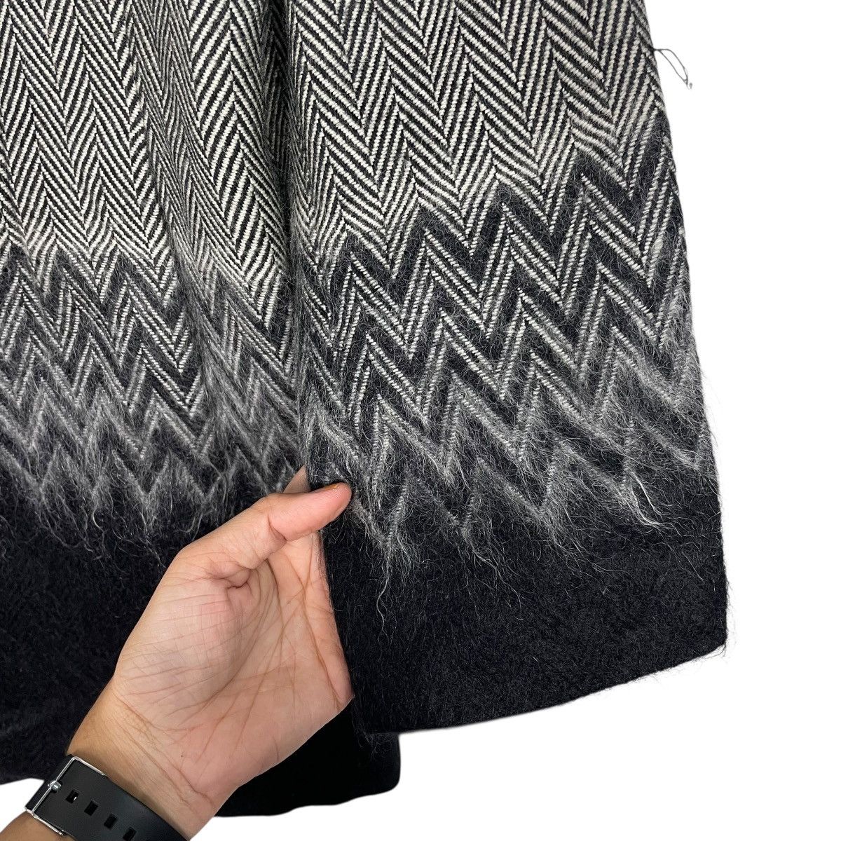Japanese Brand Nice Design Keizo Ayata Herringbone Women Jacket Size M / US 6-8 / IT 42-44 - 13 Thumbnail