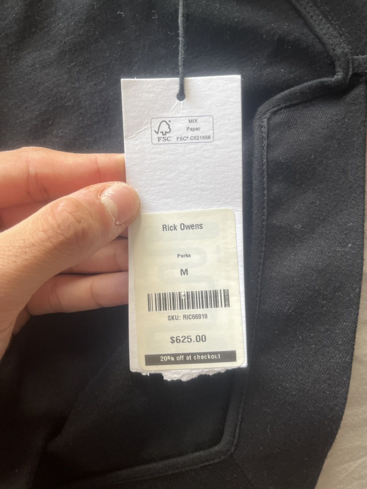 Rick Owens Rick Owen’s Hoodie Sphinx F/W 15 Size US L / EU 52-54 / 3 - 4 Thumbnail