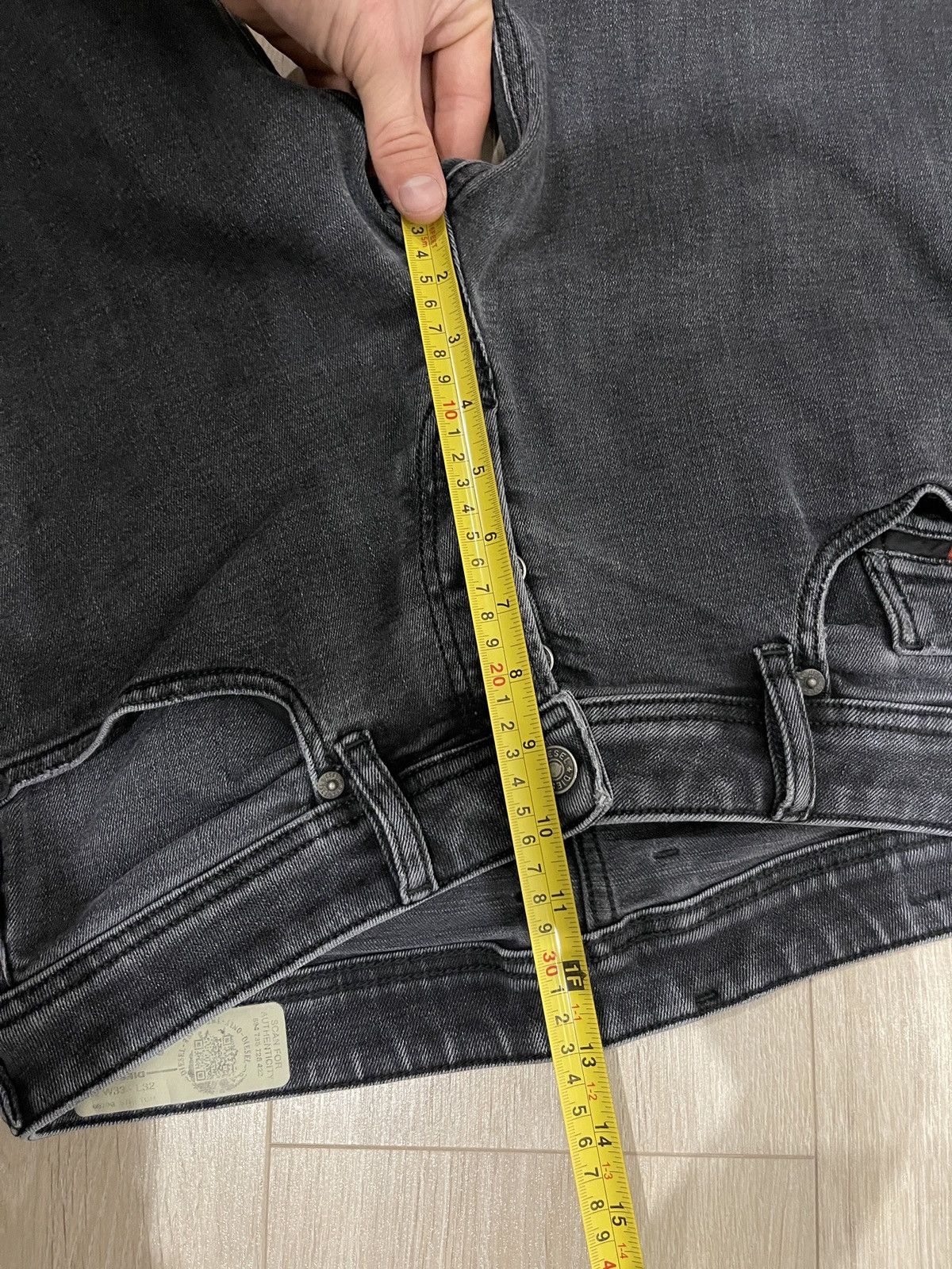 Diesel Diesel jeans denim 33x32 gray Size US 33 - 13 Thumbnail