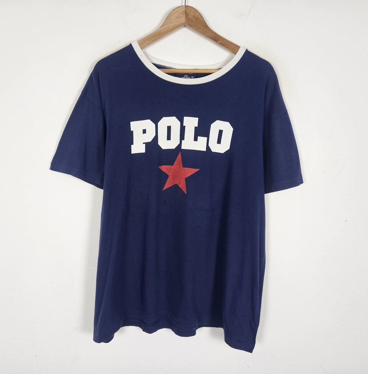 Polo Ralph Lauren Vintage Polo Sport Ralph Lauren RL Star tee Size US M / EU 48-50 / 2 - 2 Thumbnail