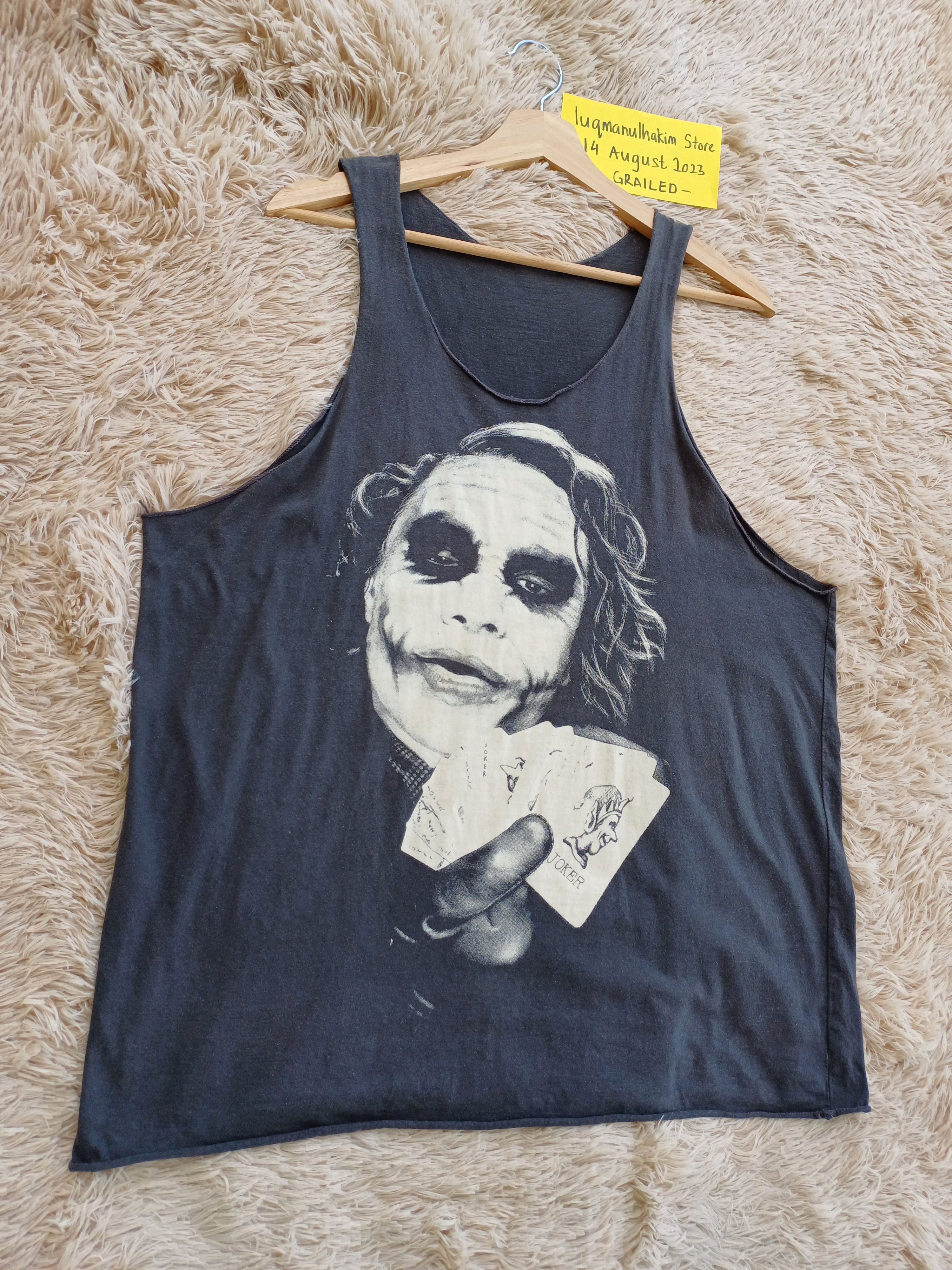 DC Comics Rare Vintage Joker Face Singlet Size US L / EU 52-54 / 3 - 2 Thumbnail
