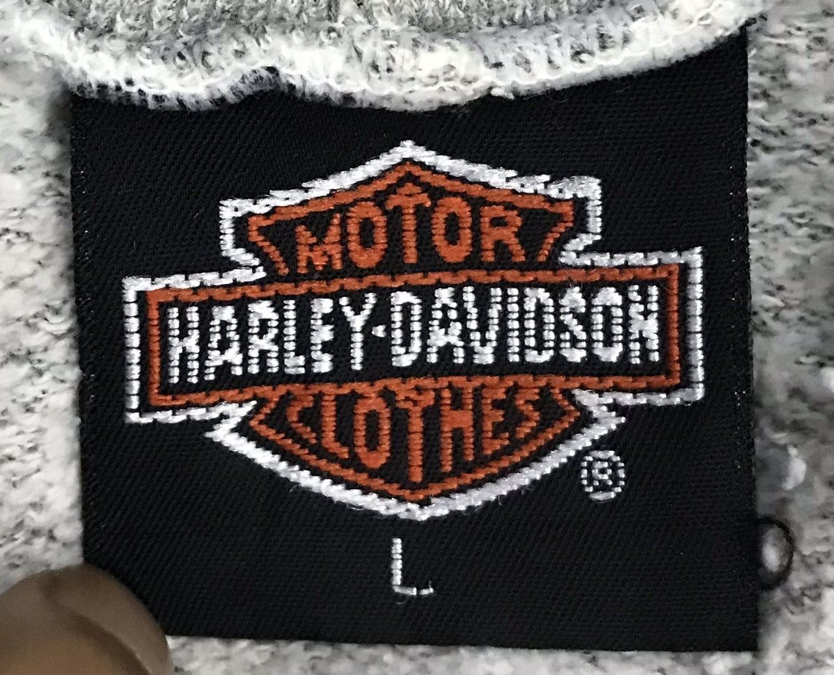 Harley Davidson × Vintage Vintage Motor Clothes Harley Davidson Hoodie Size US L / EU 52-54 / 3 - 9 Thumbnail