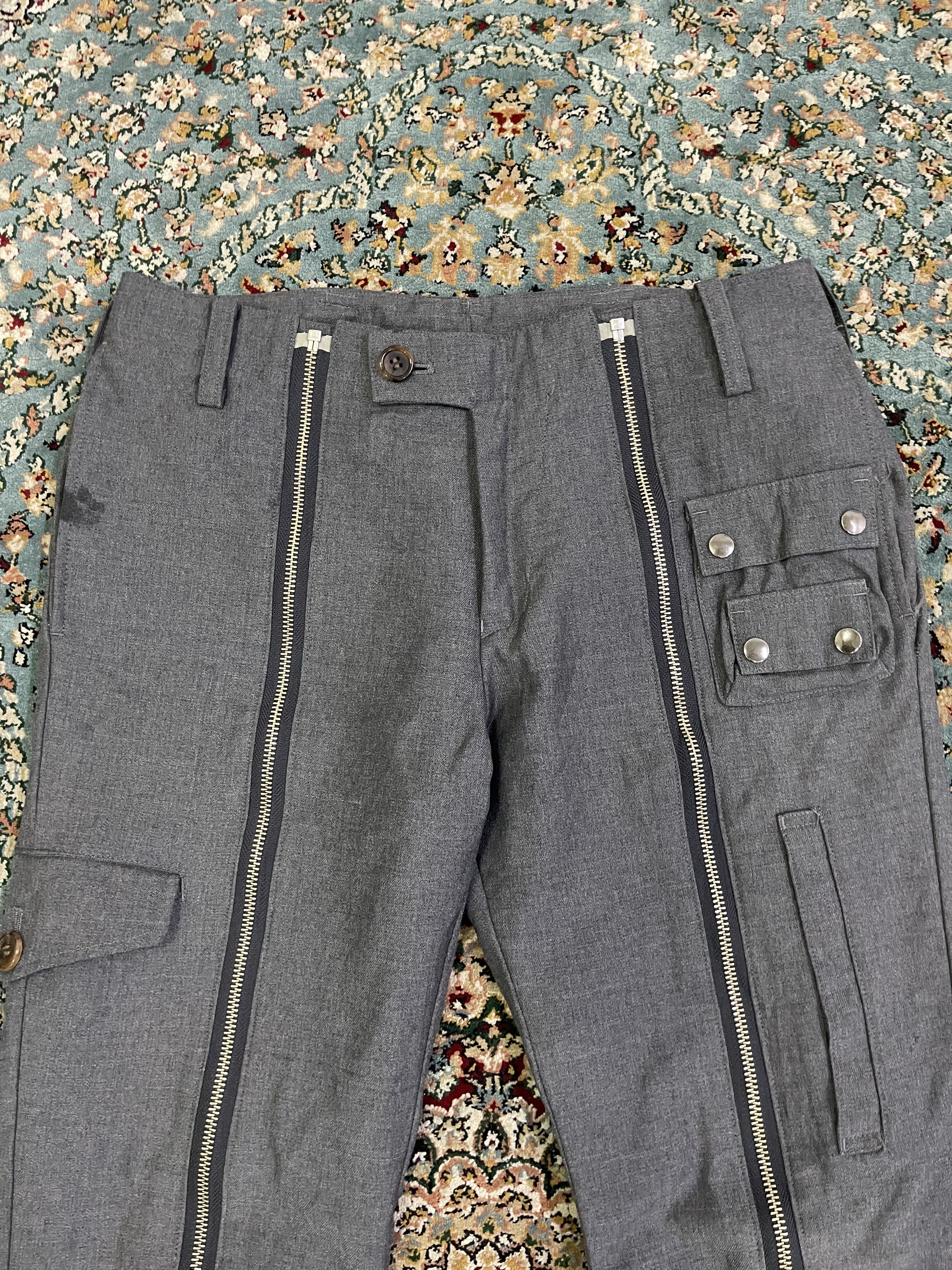 Undercover Undercover 08AW Underman G DoubleLine Zip Cargo Pant Size US 29 - 2 Thumbnail